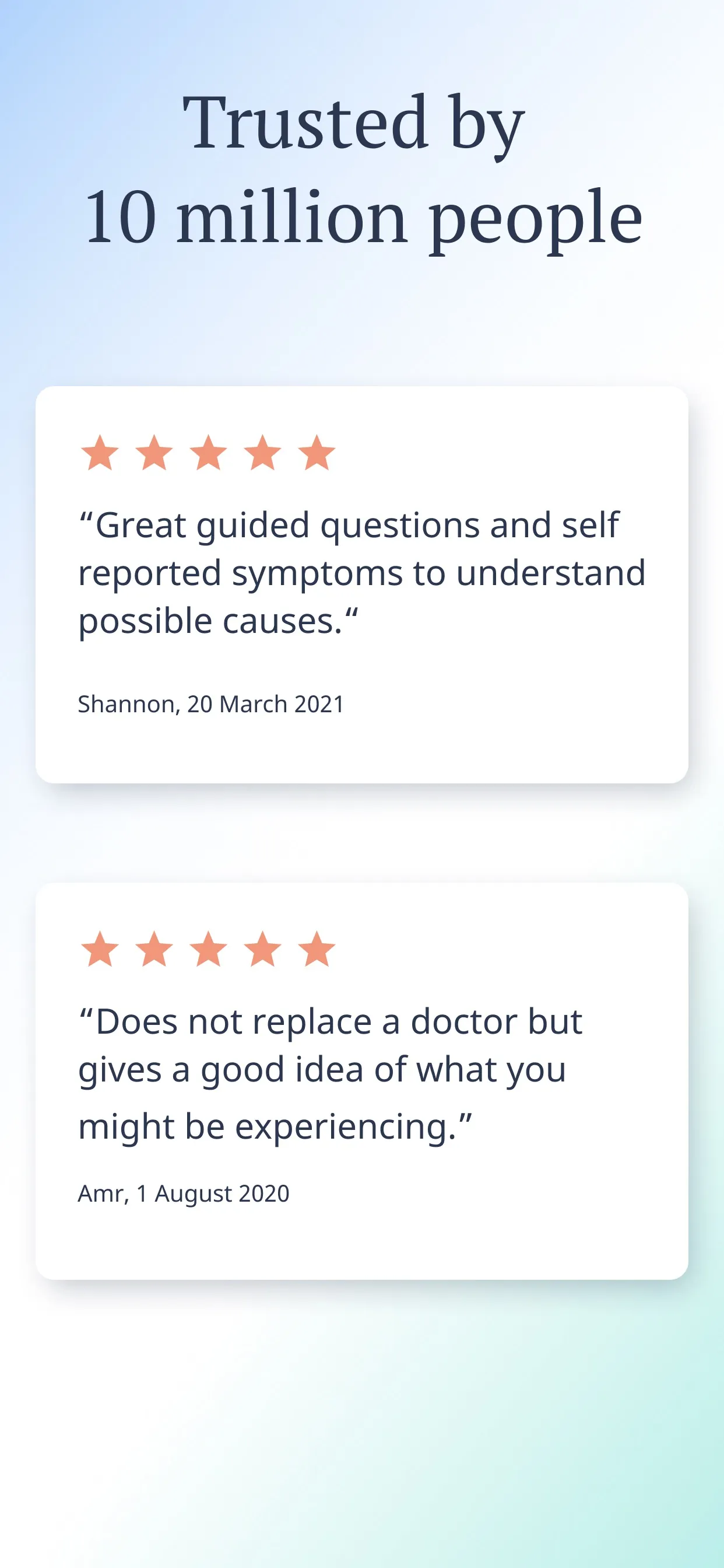 Ada – check your health iphone screenshot 8