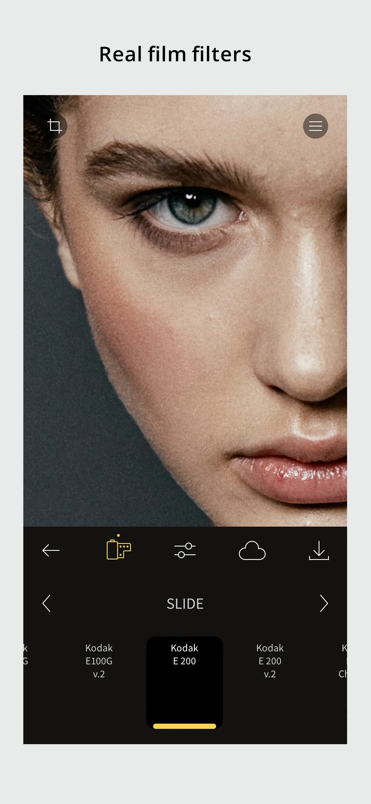 RNI Films: Photo & RAW Editor iphone screenshot 1