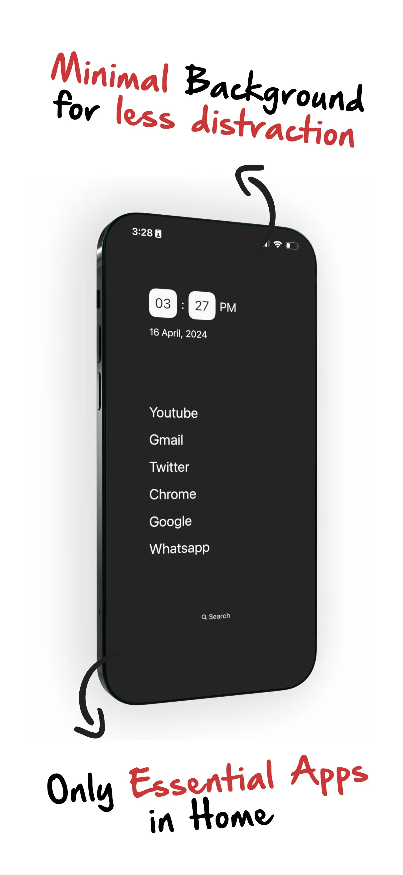 Minimalist Launcher iphone screenshot 7