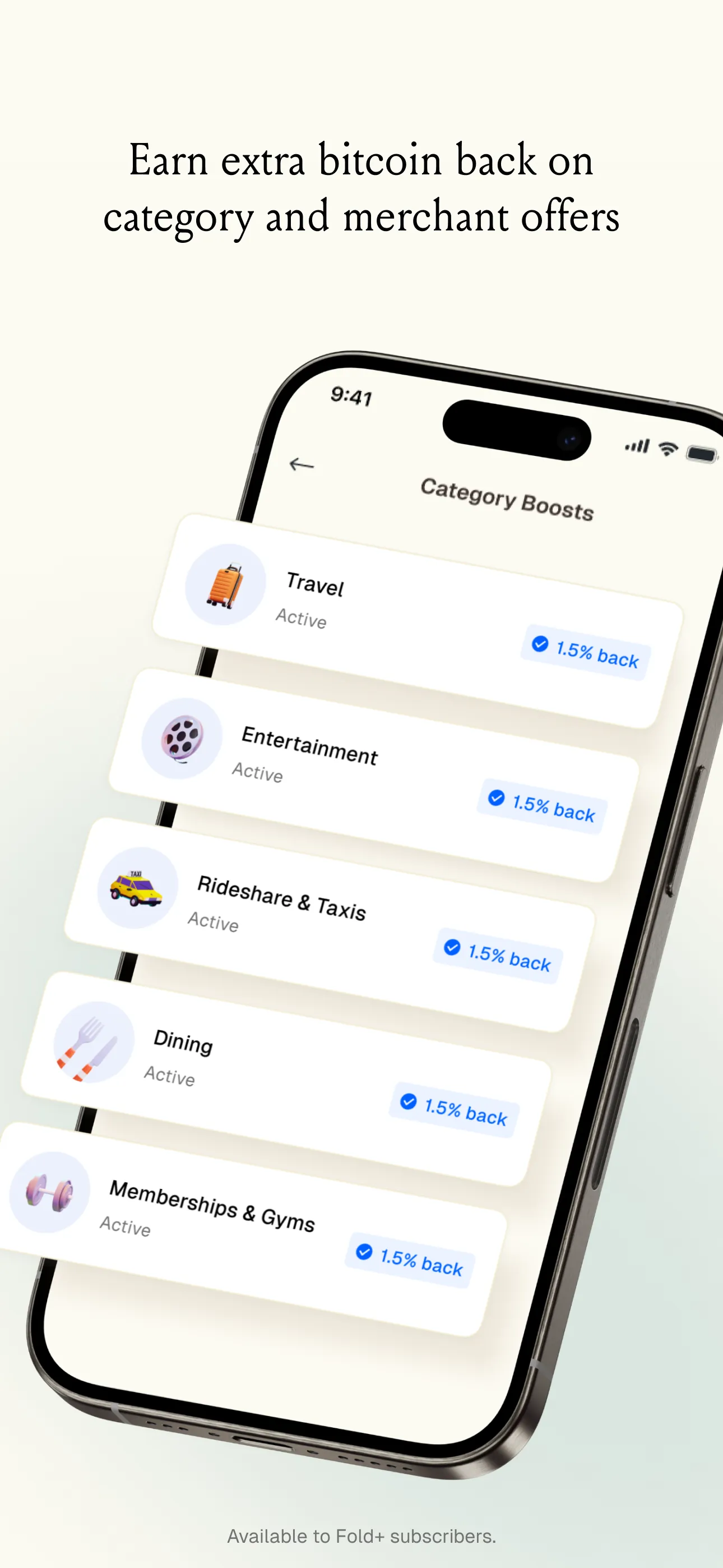 Fold: Bitcoin Personal Finance iphone screenshot 6