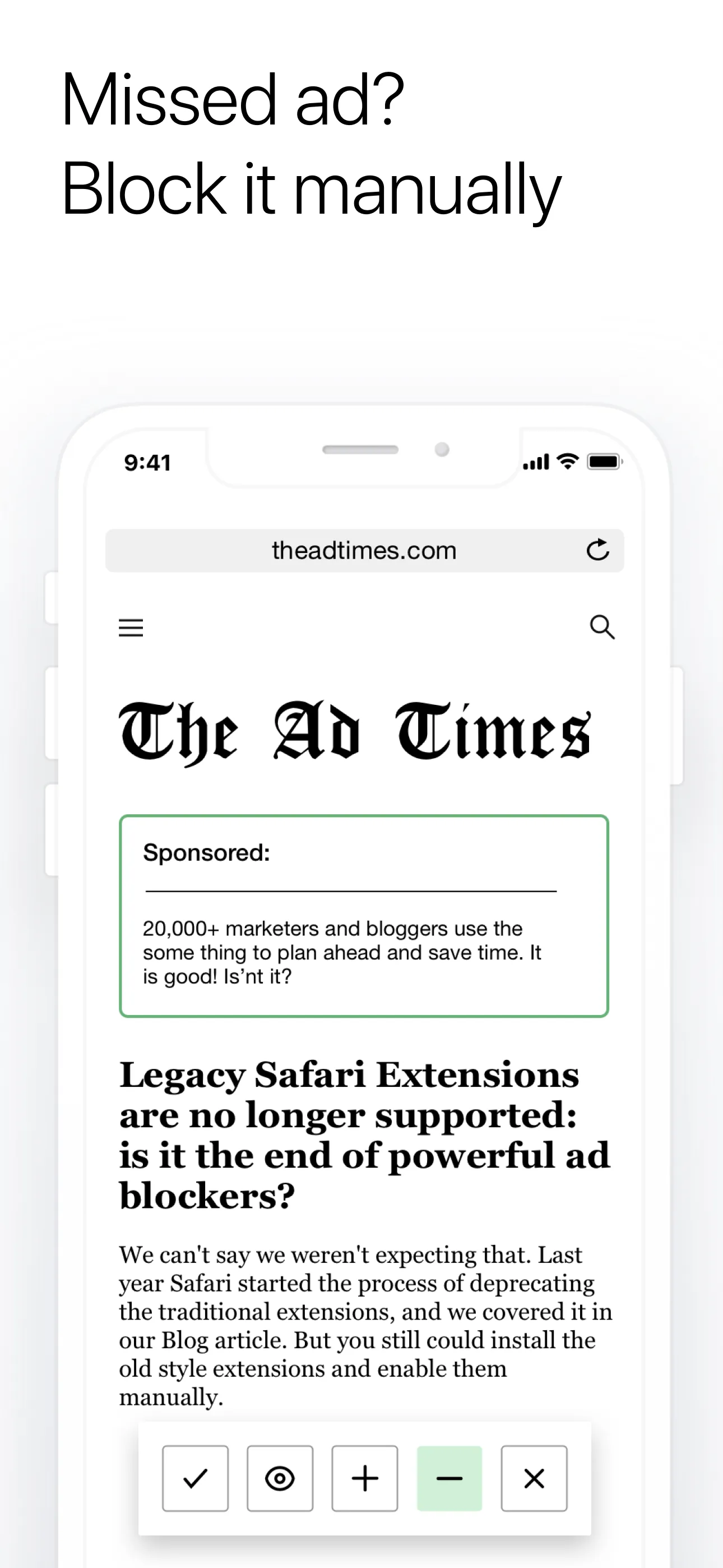 AdGuard  — adblock&privacy iphone screenshot 3