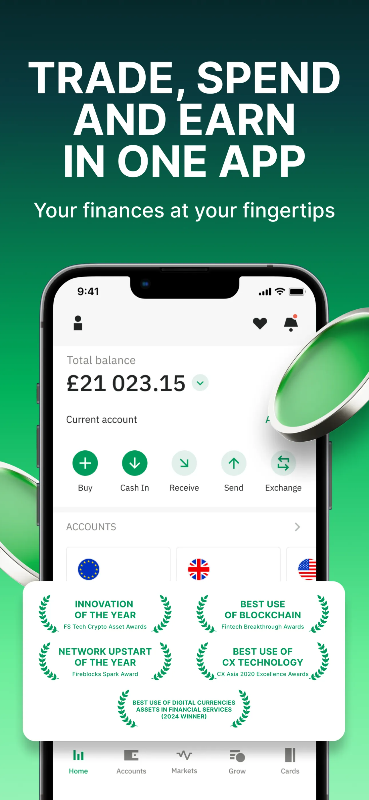 Wirex: All-In-One Trading App iphone screenshot 1