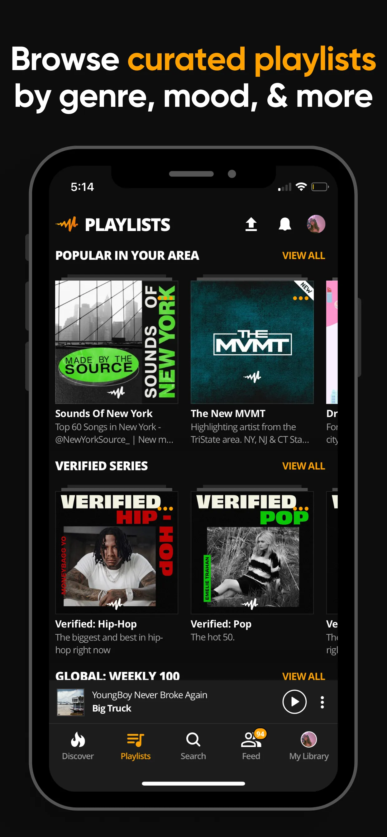 Audiomack - Play Music Offline iphone screenshot 5