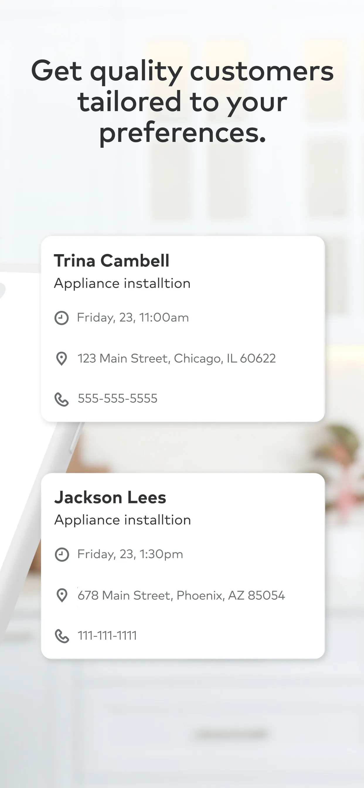 Thumbtack for Professionals iphone screenshot 2