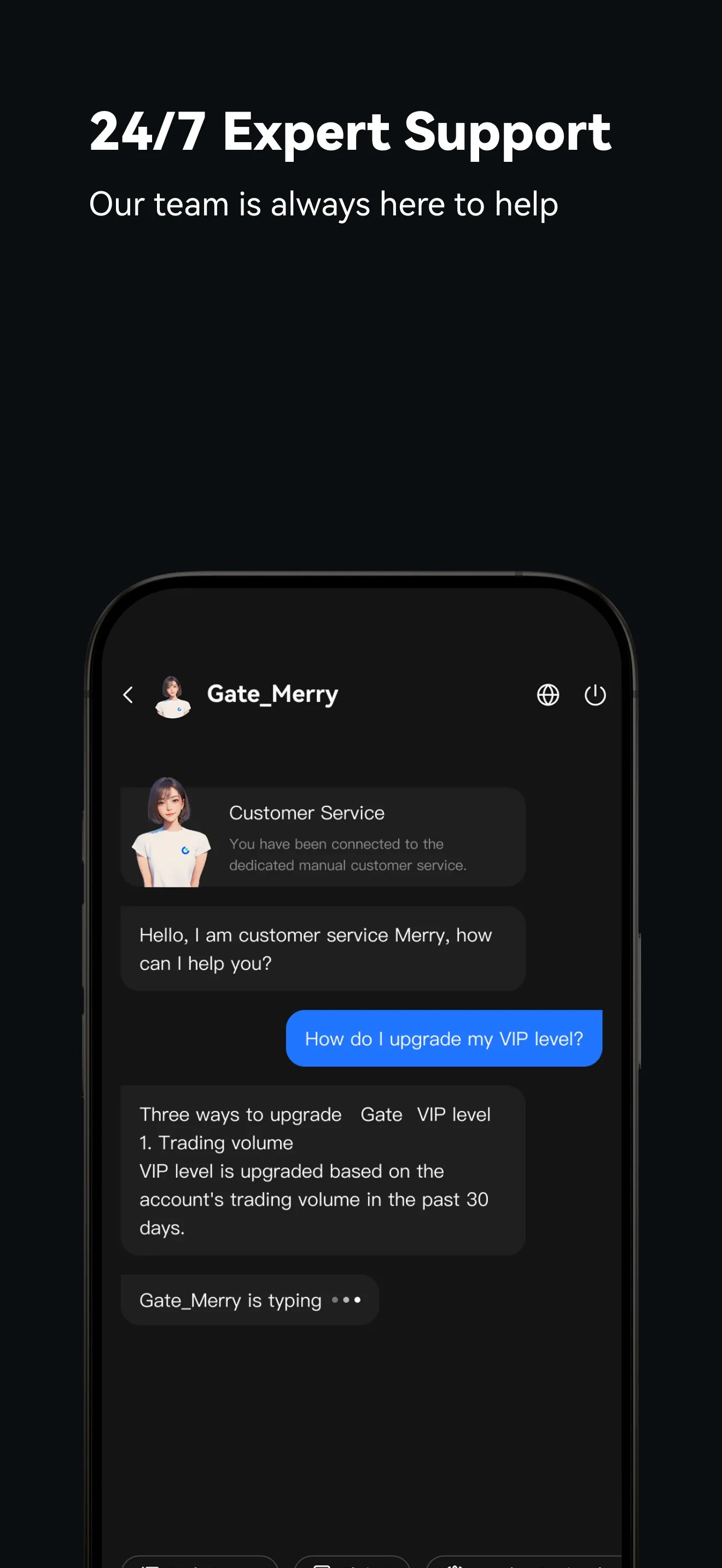 Gate: Trade BTC & ETH iphone screenshot 8