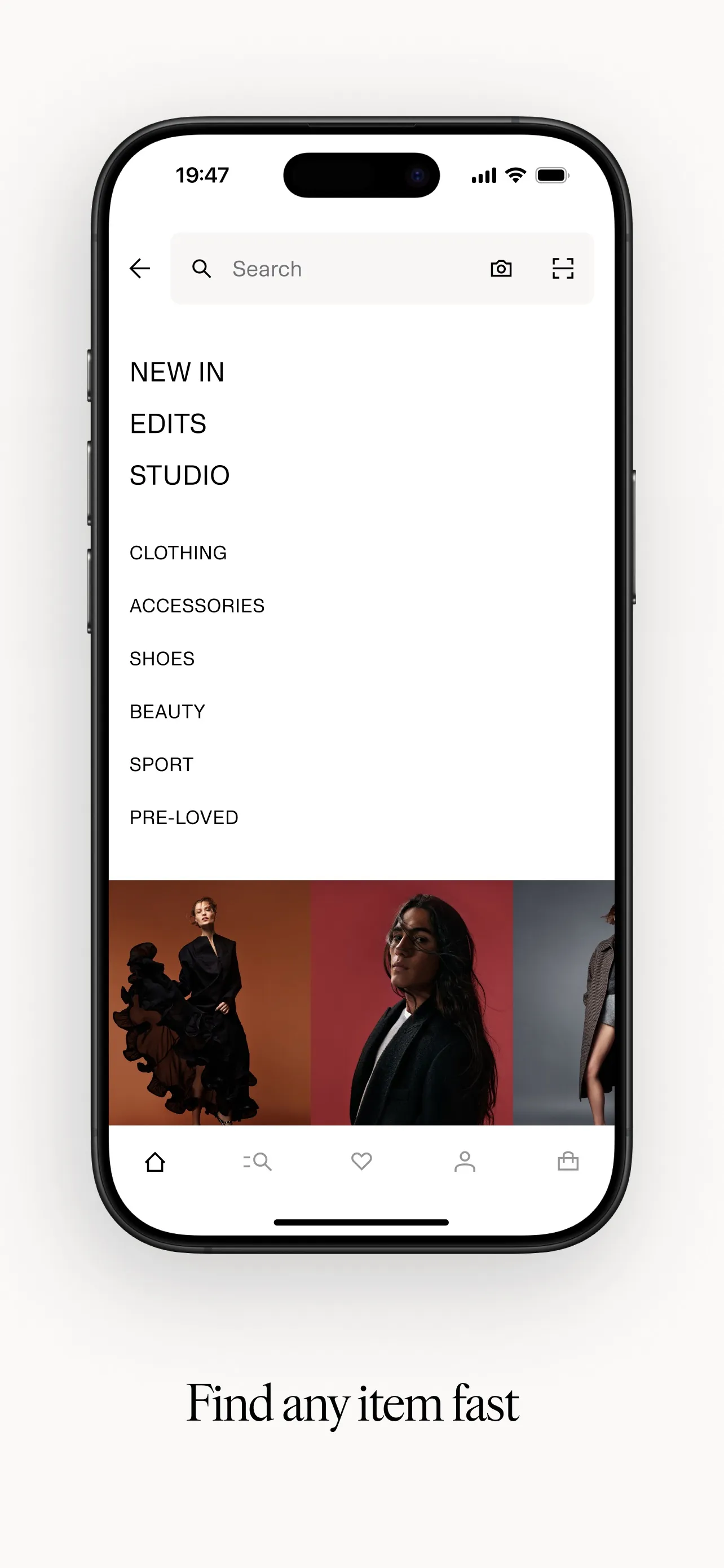 H&M iphone screenshot 3
