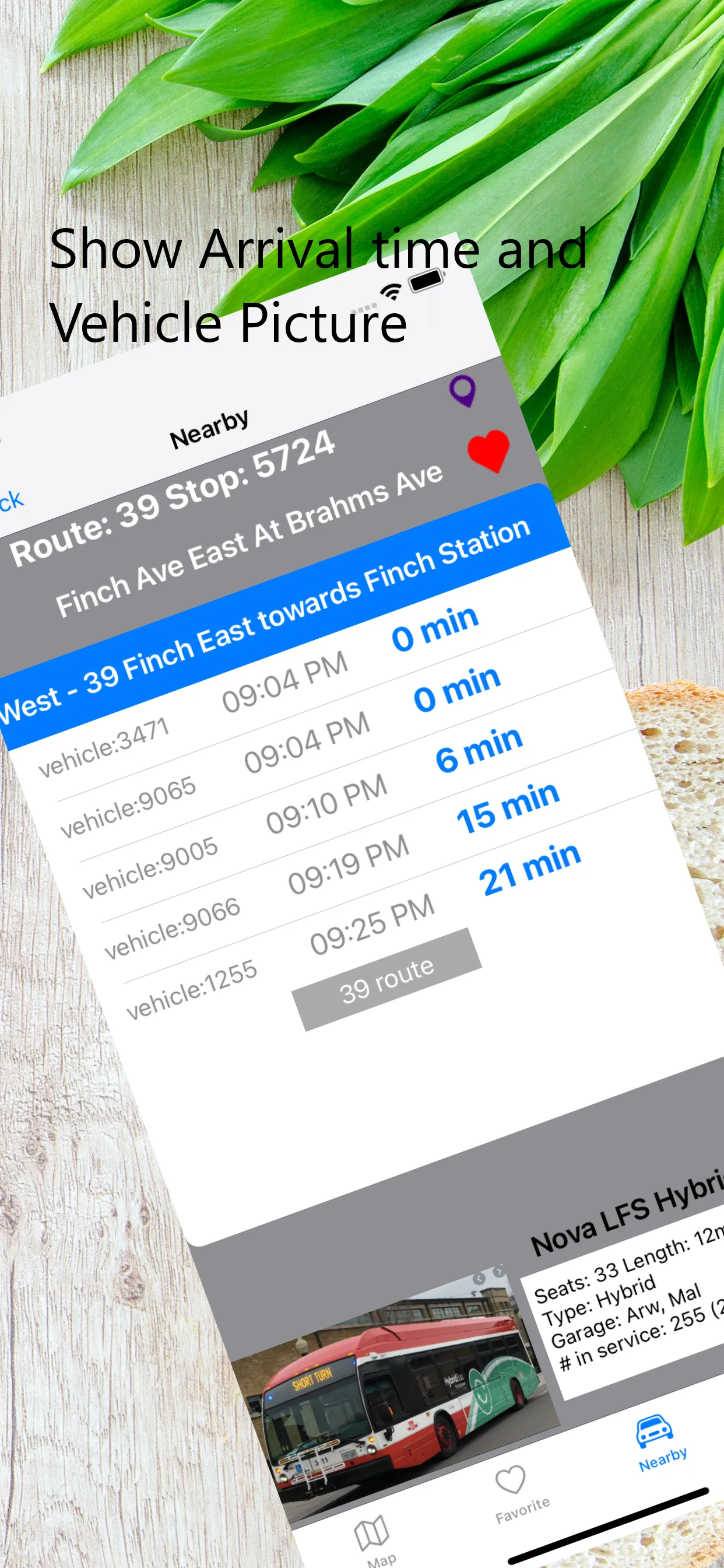 BusRoute iphone screenshot 1