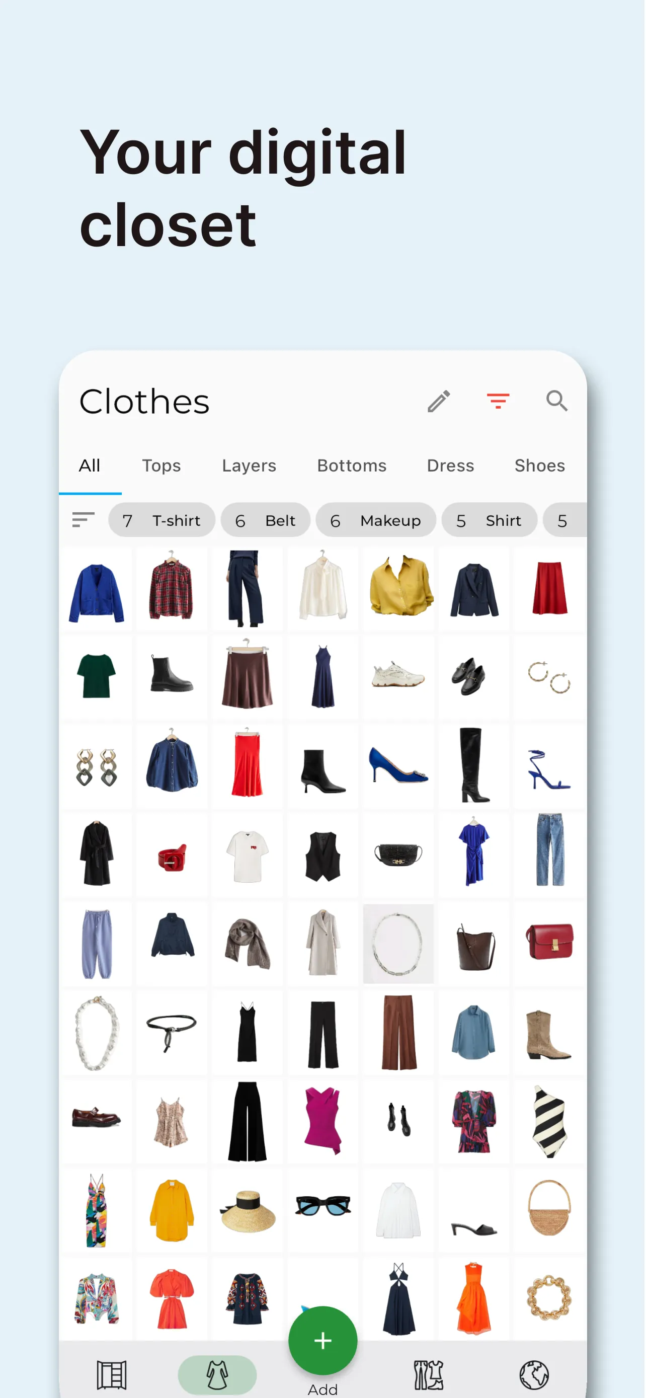 GetWardrobe Outfit Planner iphone screenshot 1