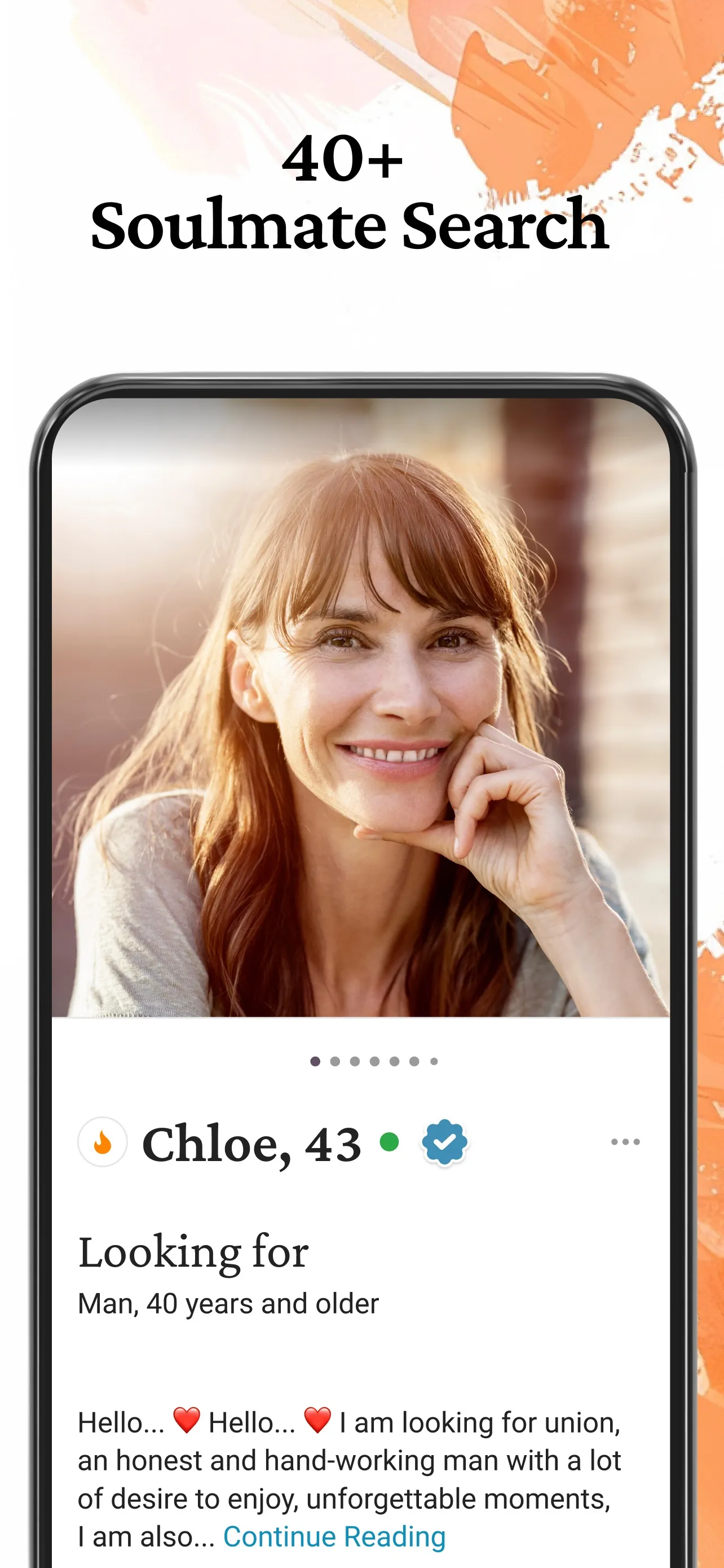 DateMyAge™ - Mature Dating 40+ iphone screenshot 3