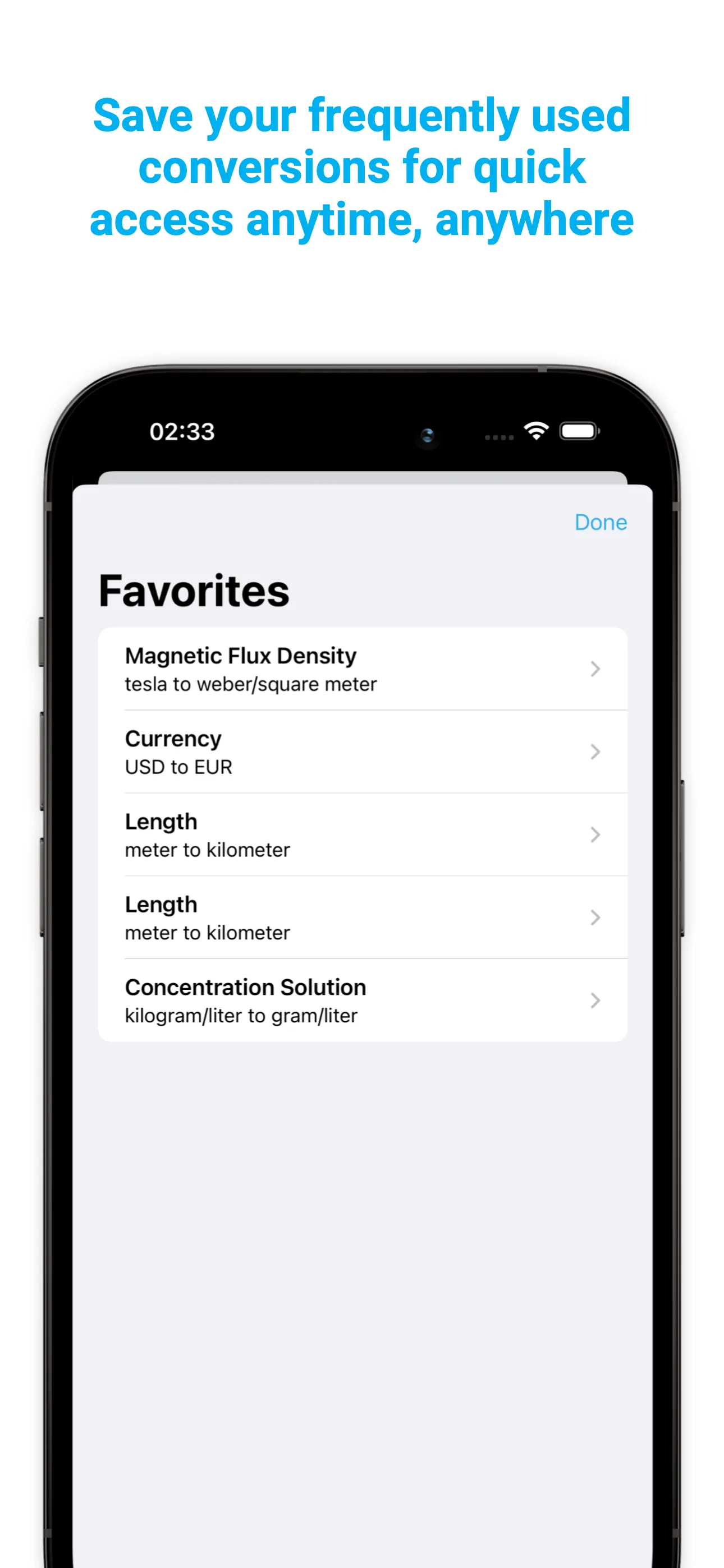 Unit Converter - Scientific iphone screenshot 5