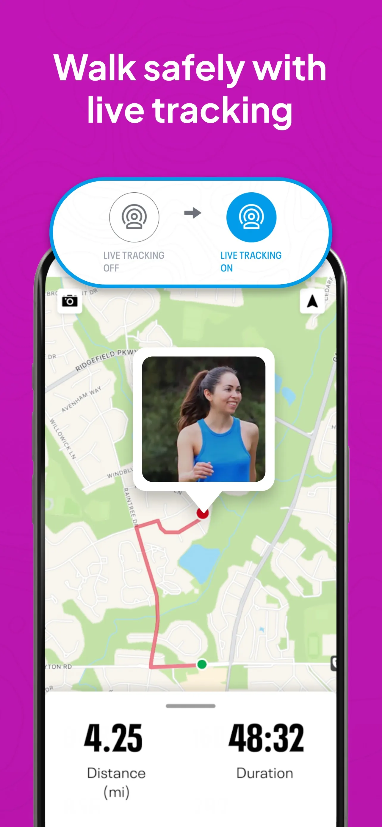 Map My Walk: Walking Tracker iphone screenshot 2