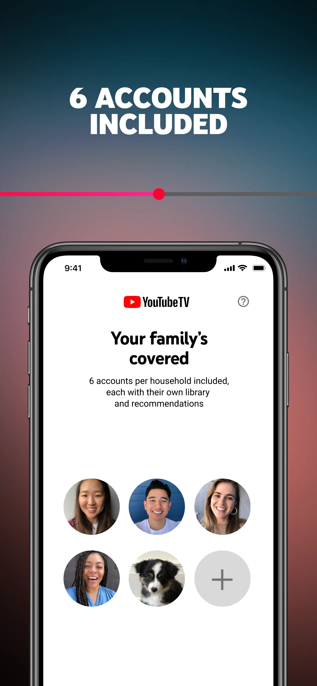 YouTube TV iphone screenshot 4