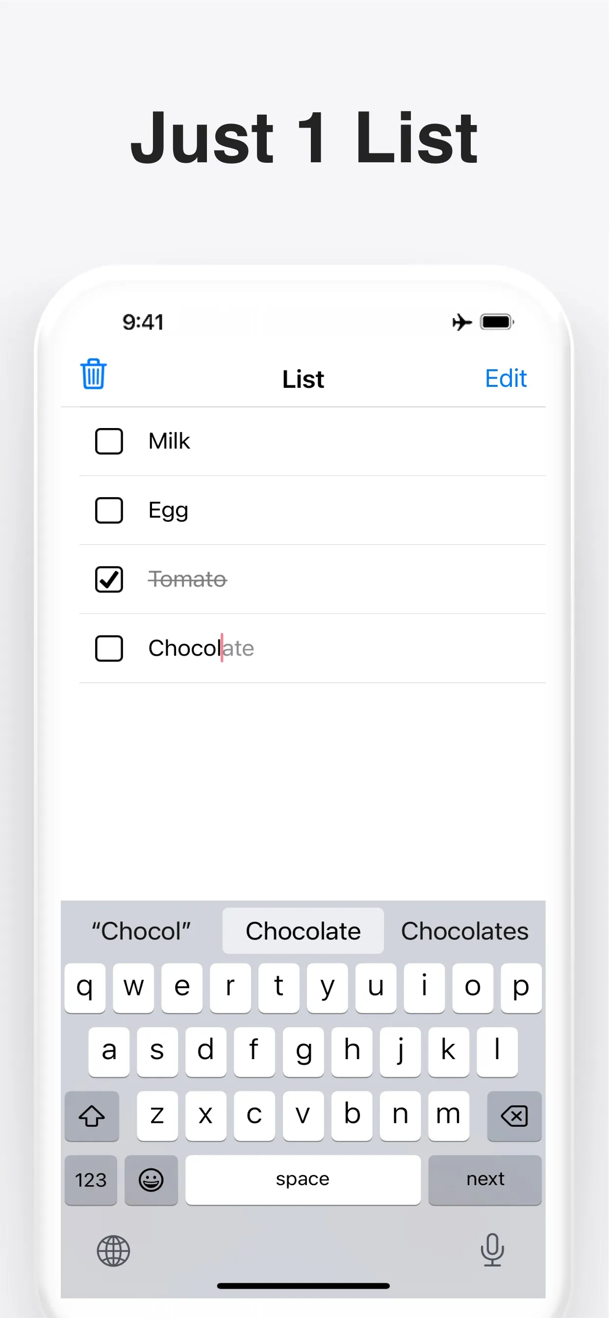 ToDo List - Task manager list iphone screenshot 2