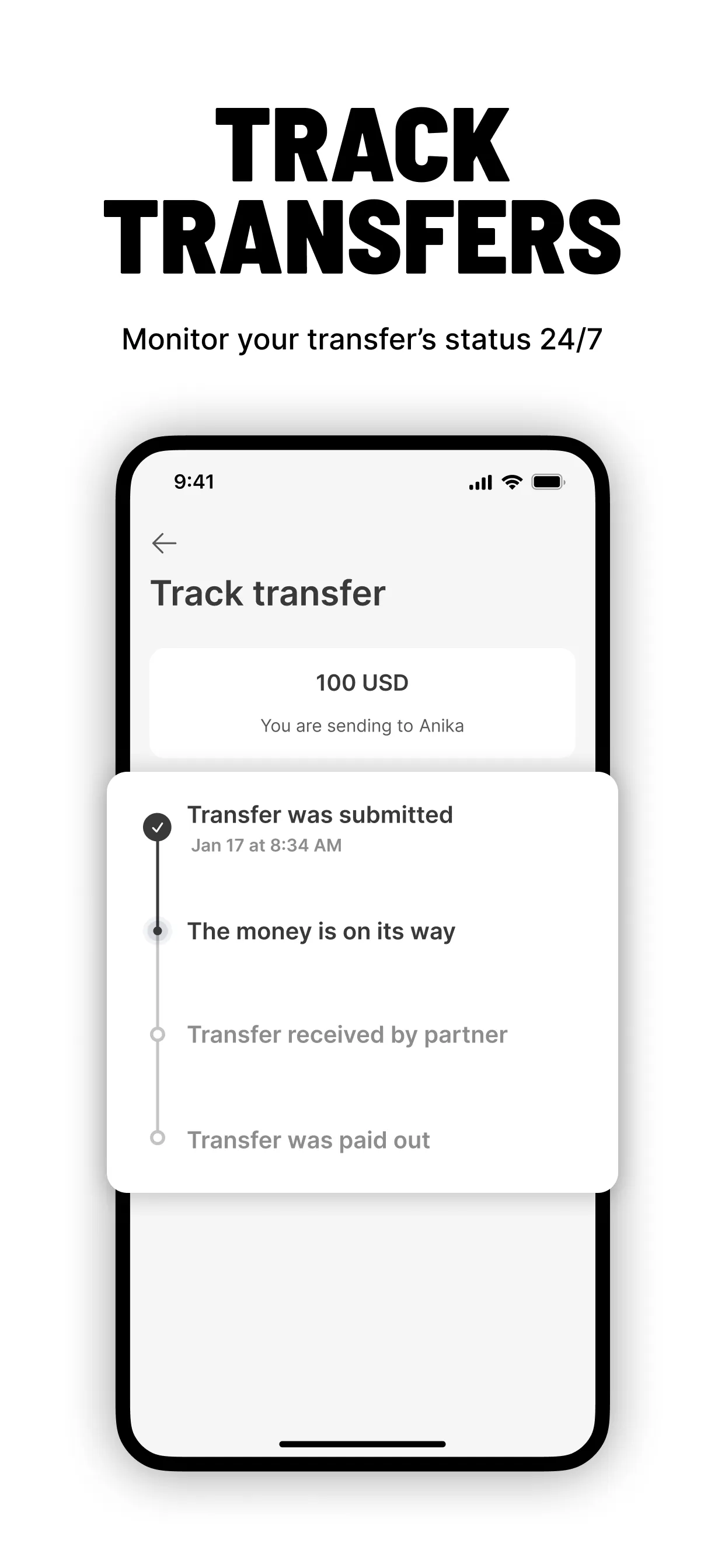 Ria Money Transfer: Send Cash iphone screenshot 6