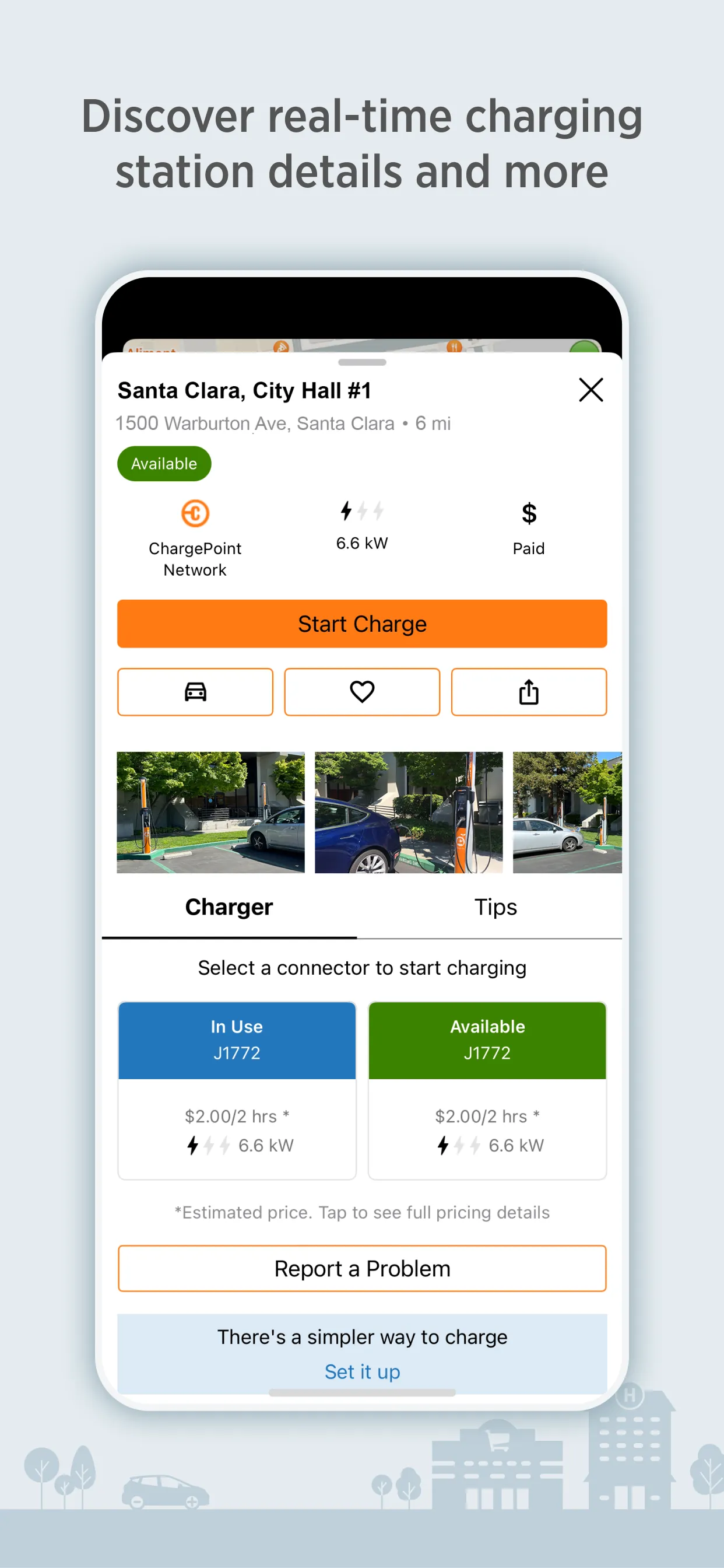 ChargePoint® iphone screenshot 2