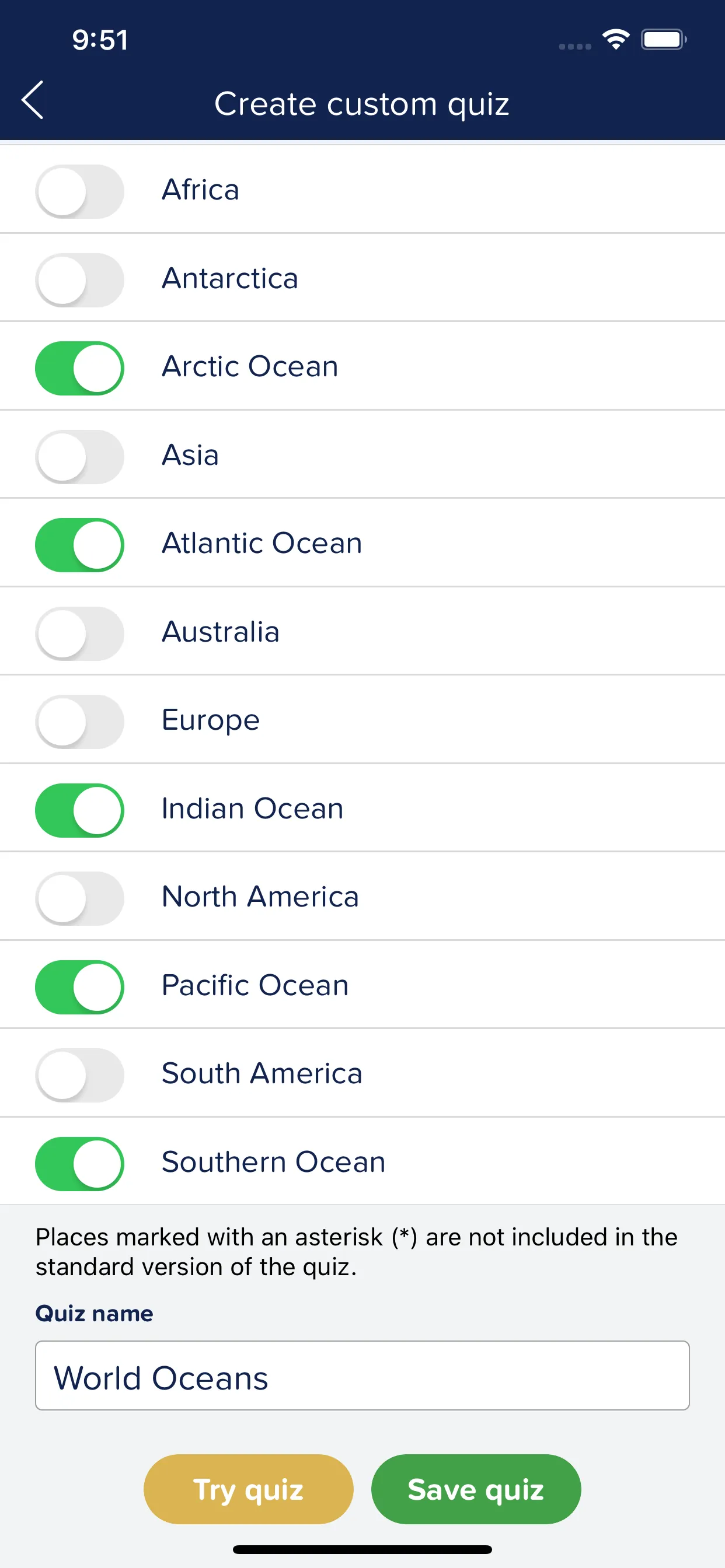Seterra Geography (full) iphone screenshot 7