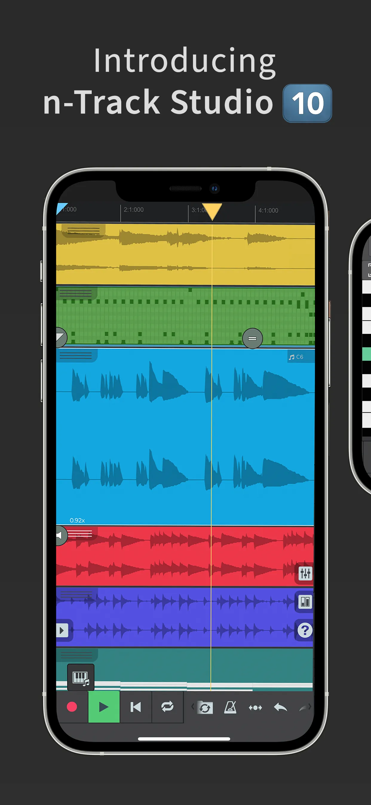 n-Track Studio DAW: Make Music iphone screenshot 1
