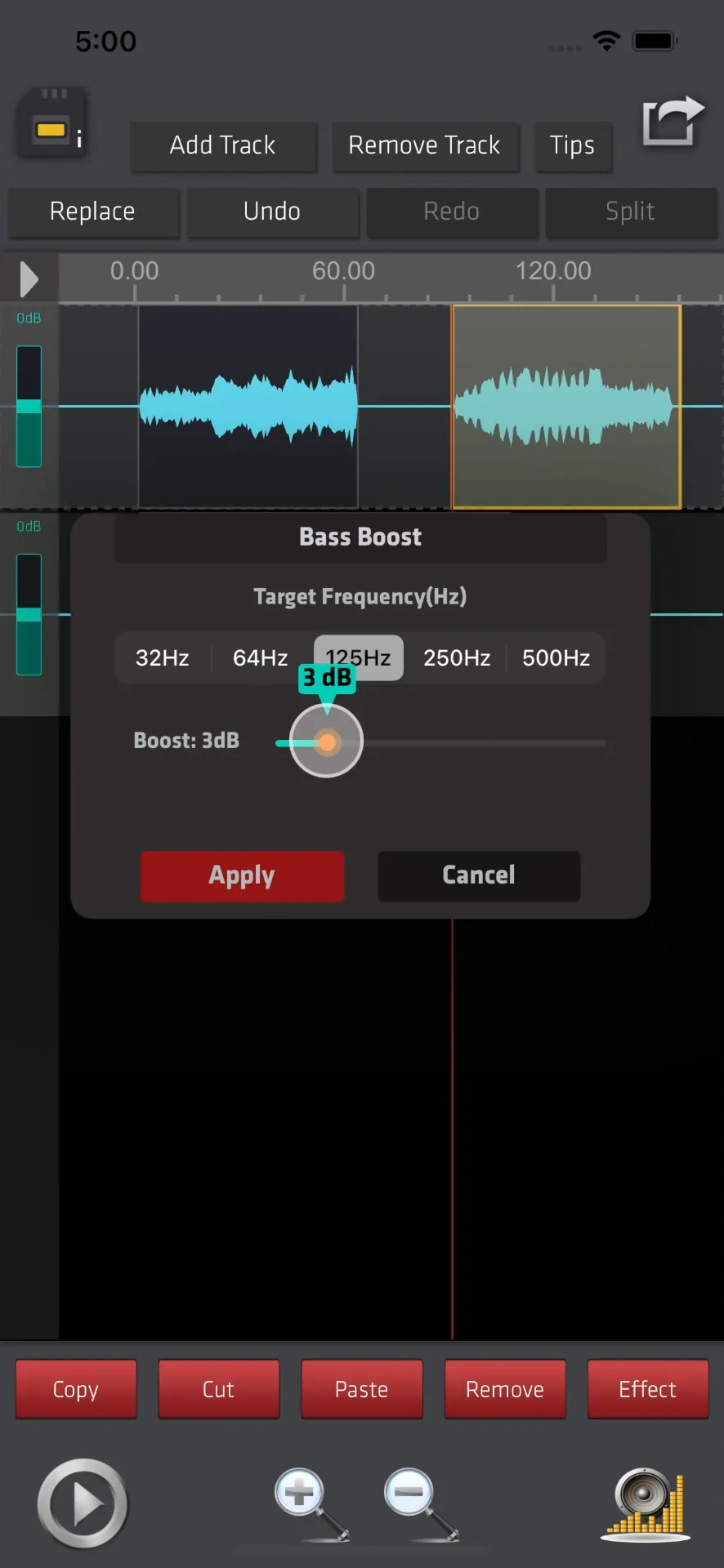 SoundLab - Audio Editor iphone screenshot 1