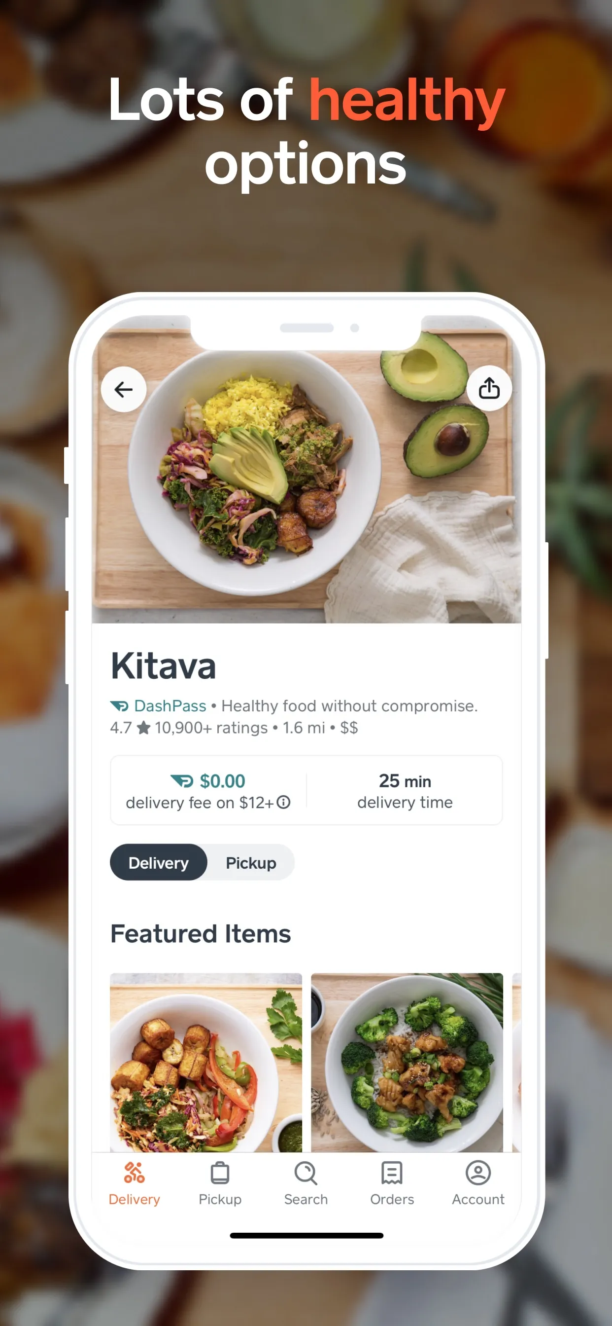 Caviar - Order Food Delivery iphone screenshot 3
