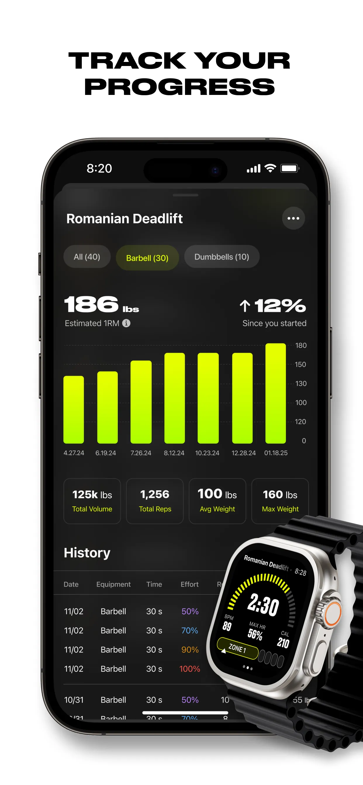 LADDER Strength Training Plans iphone screenshot 8