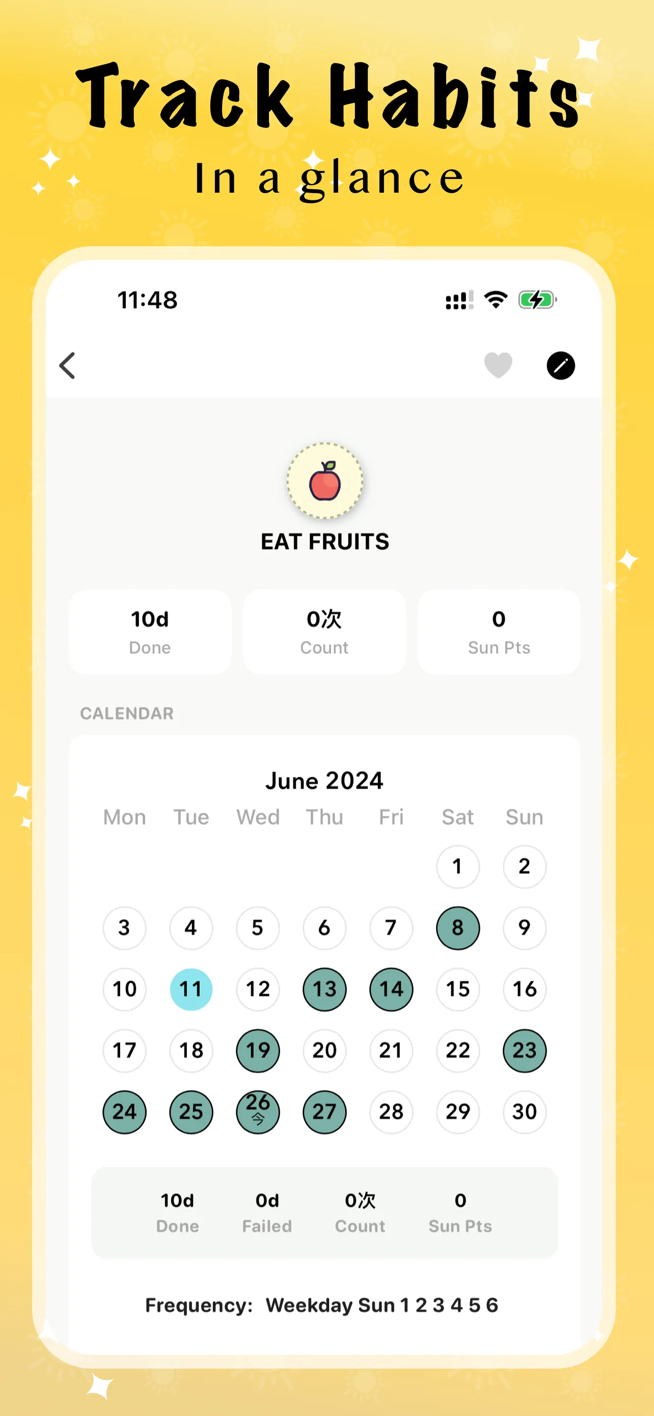 ShineDay - Habit Tracker iphone screenshot 7