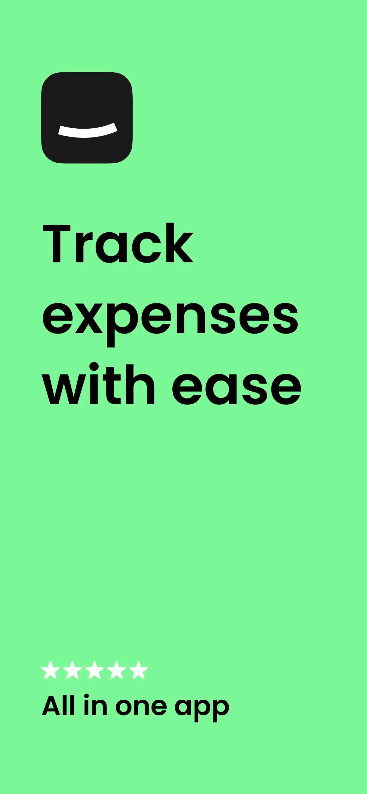 Tofu Expense: Receipt Tracker iphone screenshot 1