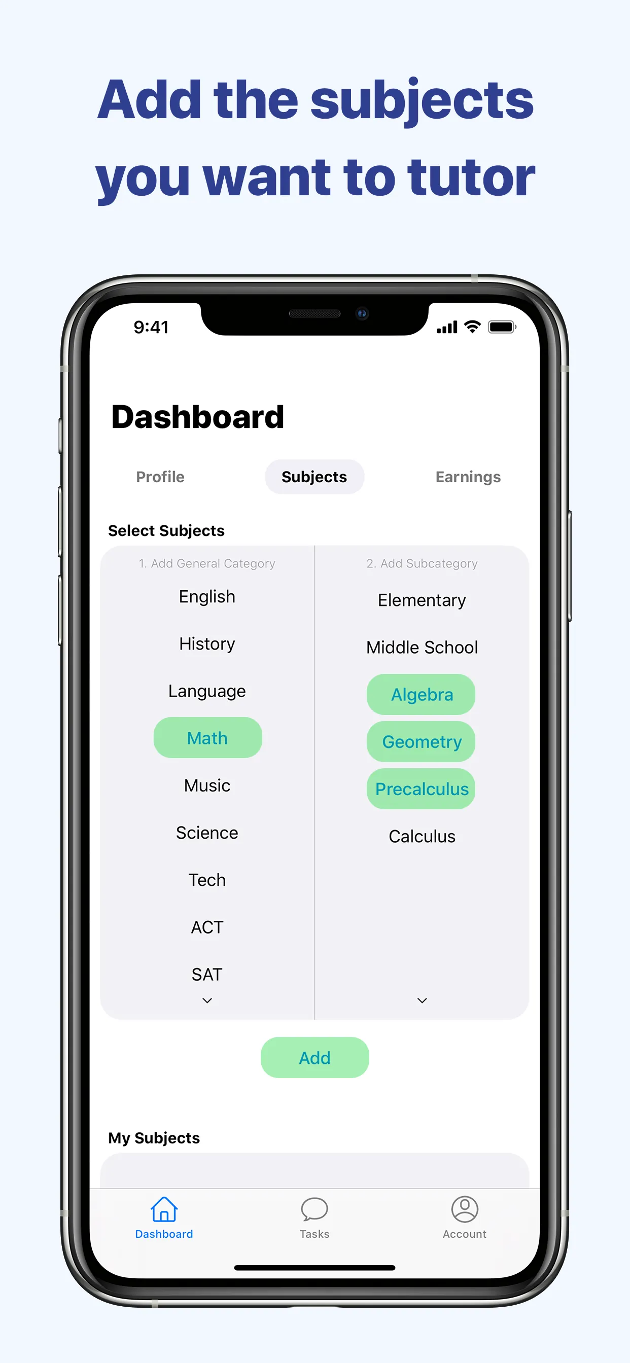 Kadama - Find a Tutor iphone screenshot 8