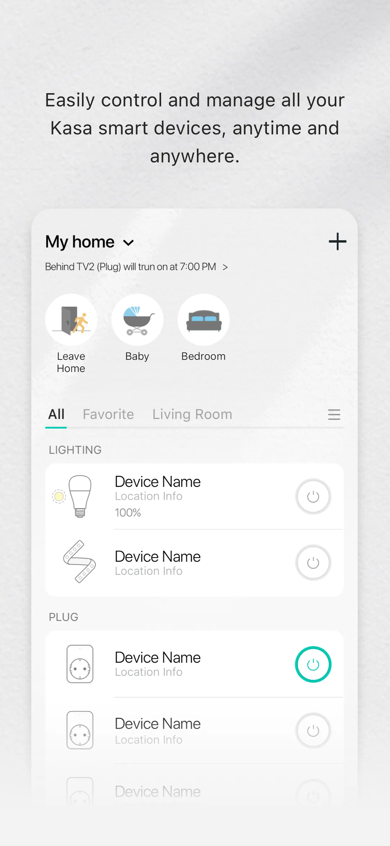 Kasa Smart iphone screenshot 1