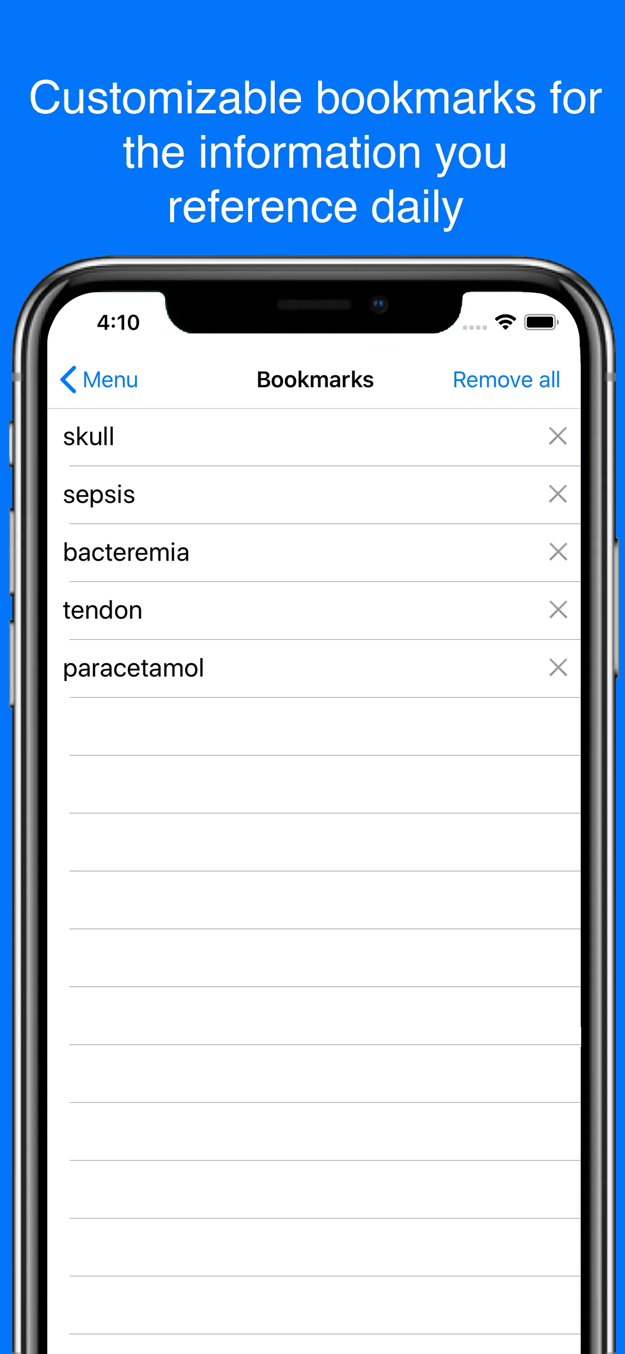 Medical Dictionary by Farlex iphone screenshot 4