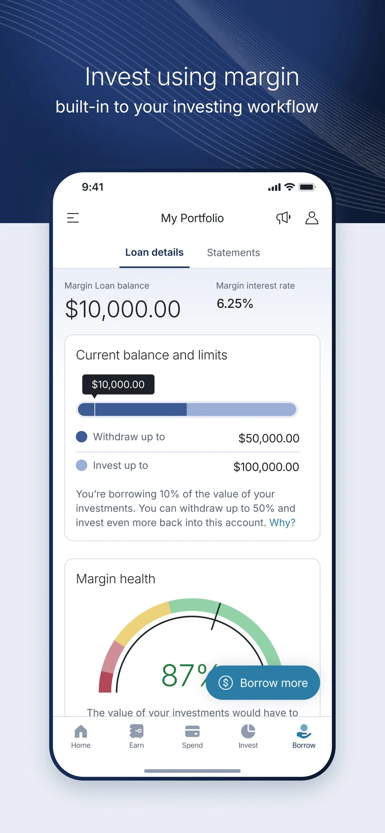 M1: Invest & Bank Smarter iphone screenshot 6