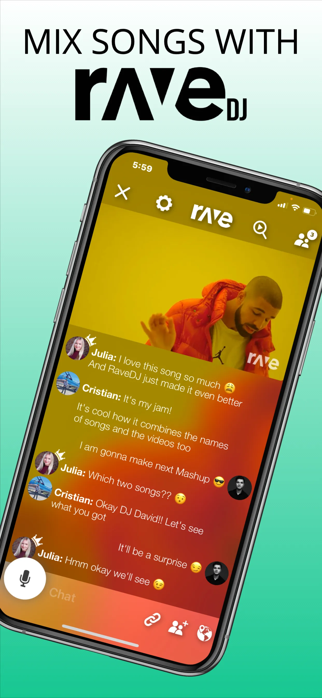 Rave - Watch Party iphone screenshot 4