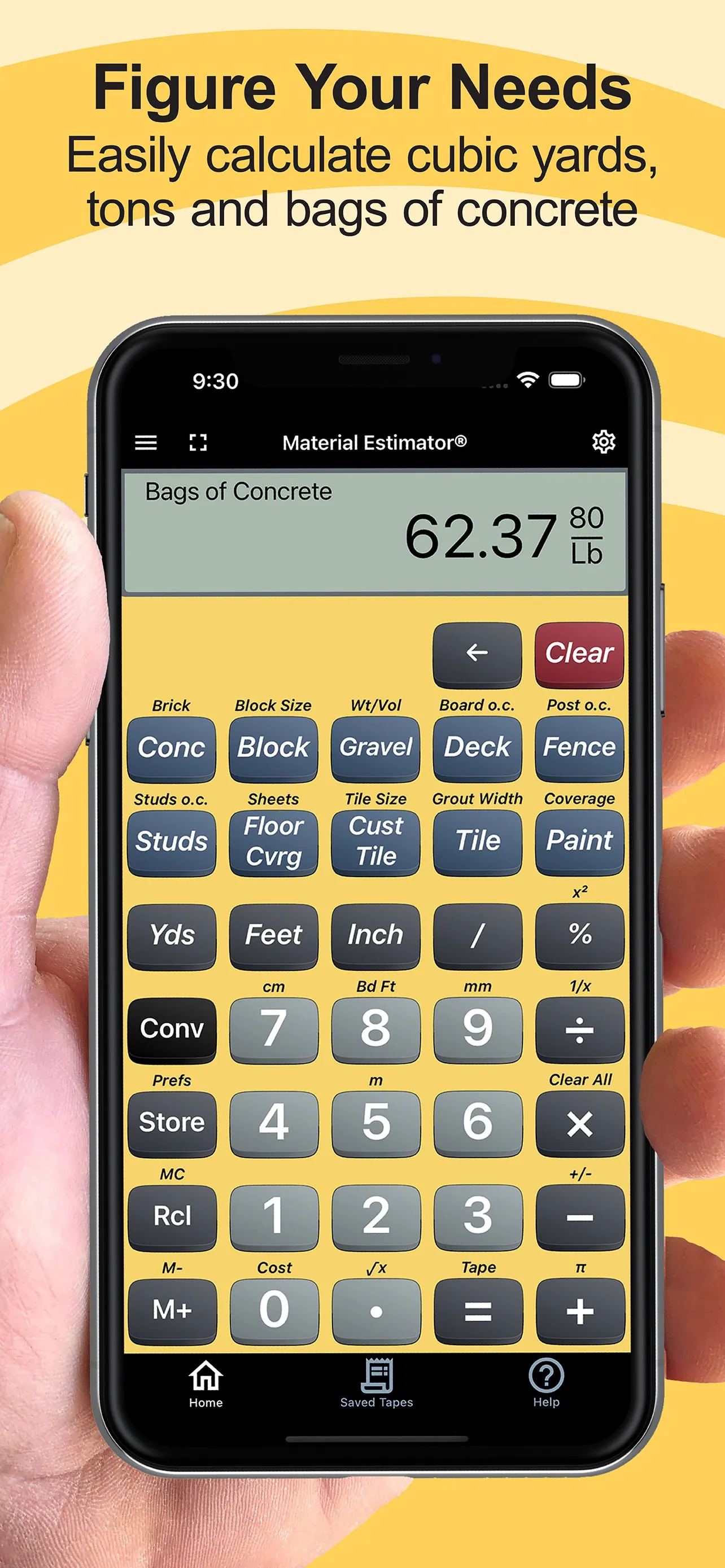 Material Estimator Calculator iphone screenshot 5