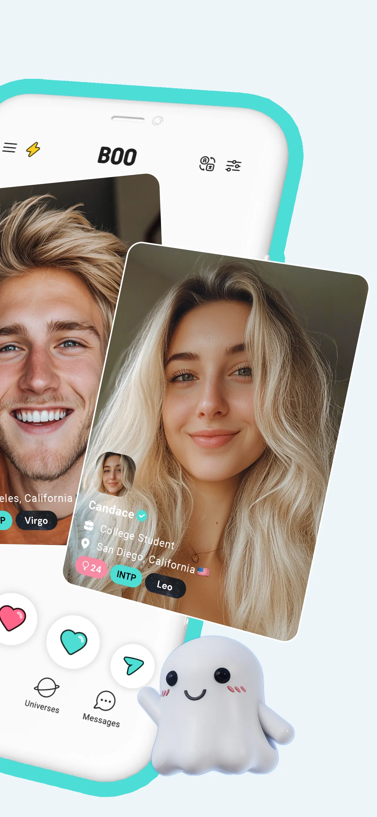 Boo — Dating. Friends. Chat. iphone screenshot 2