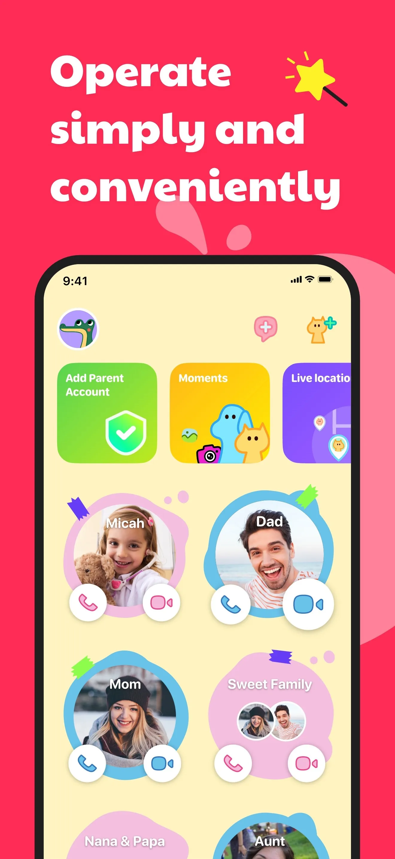 JusTalk Kids - Safe Messenger iphone screenshot 9