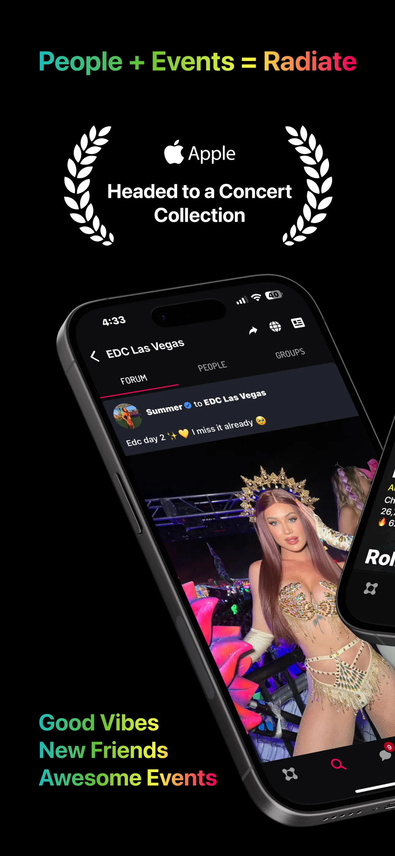 Radiate iphone screenshot 2