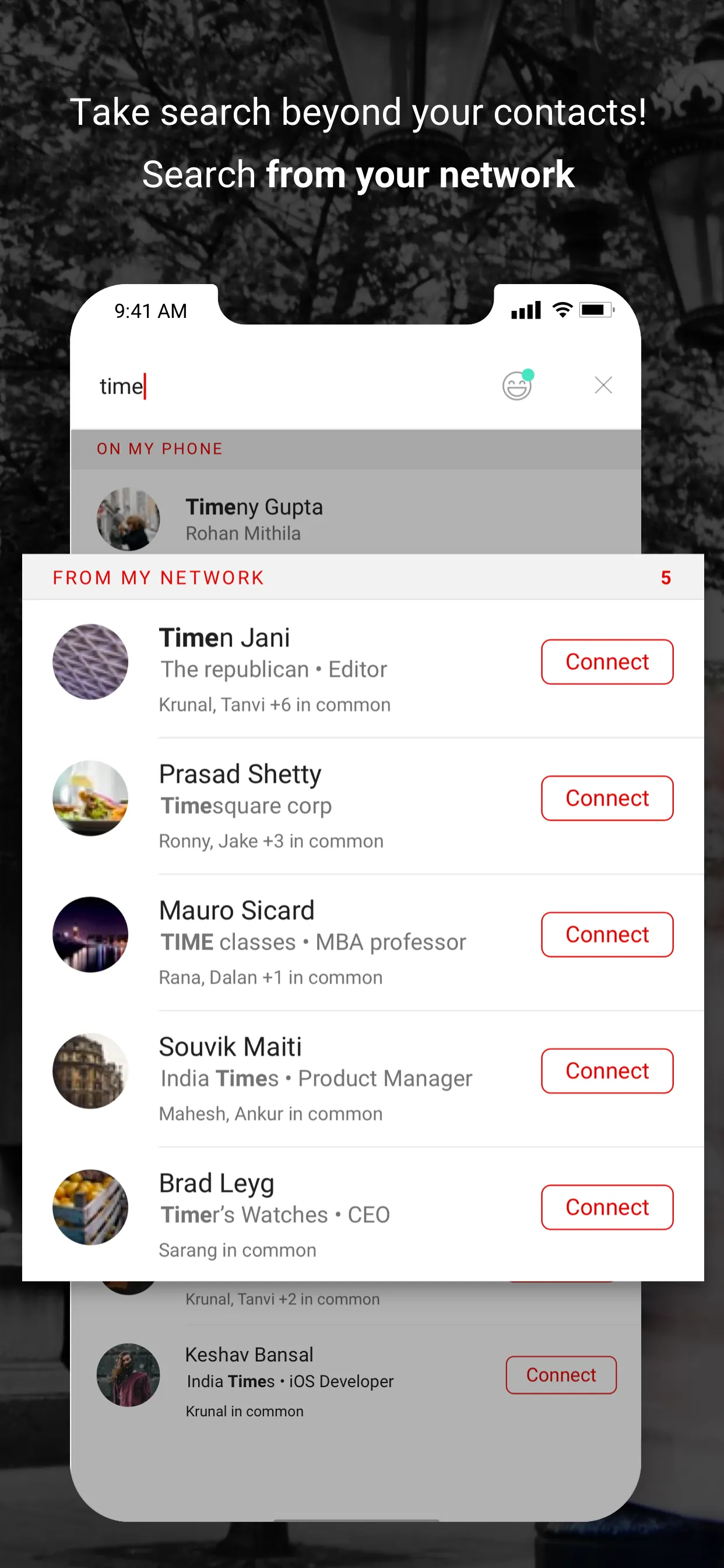 IT Contacts Manager iphone screenshot 5