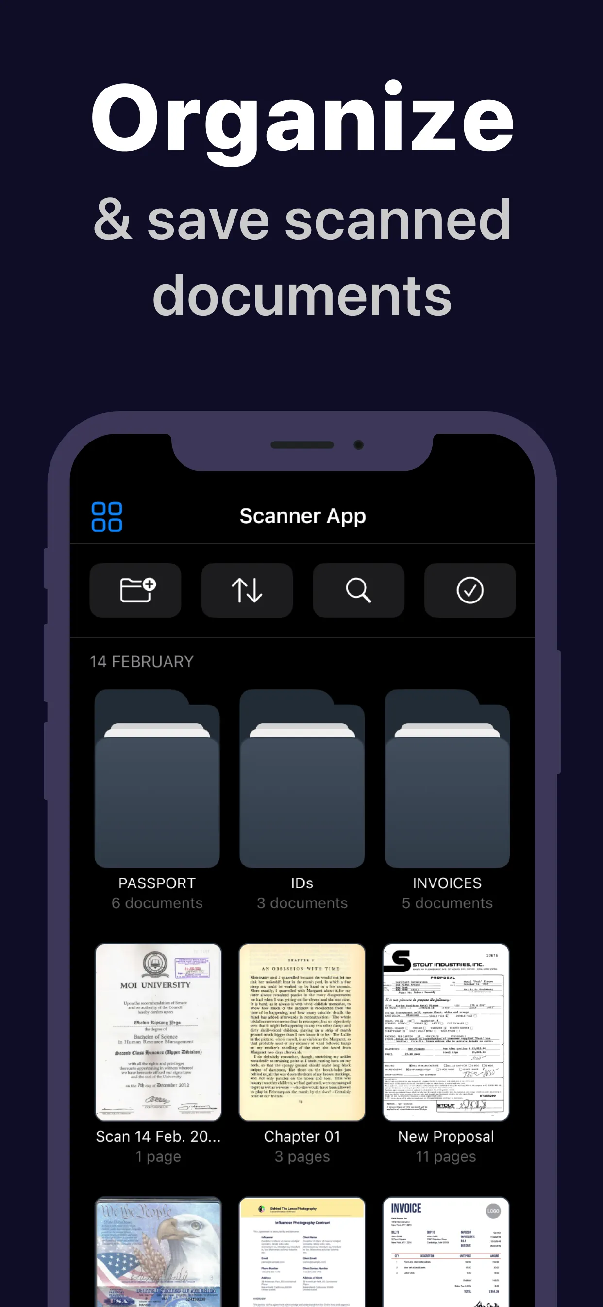 Scanner App: Docs Scan & Sign iphone screenshot 5