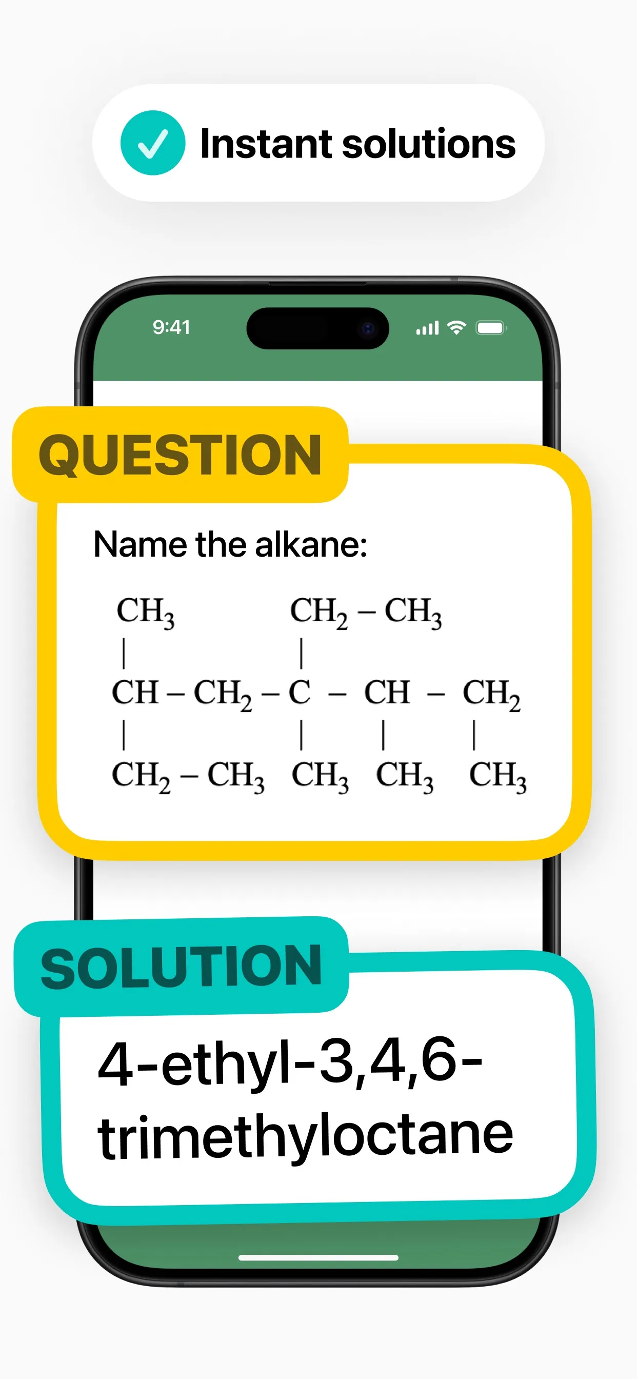 Chem AI Chemistry Solver iphone screenshot 3