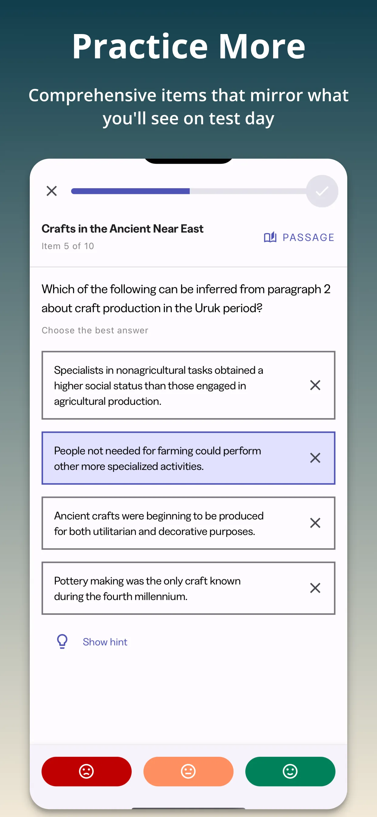 Official TOEFL Practice iphone screenshot 3