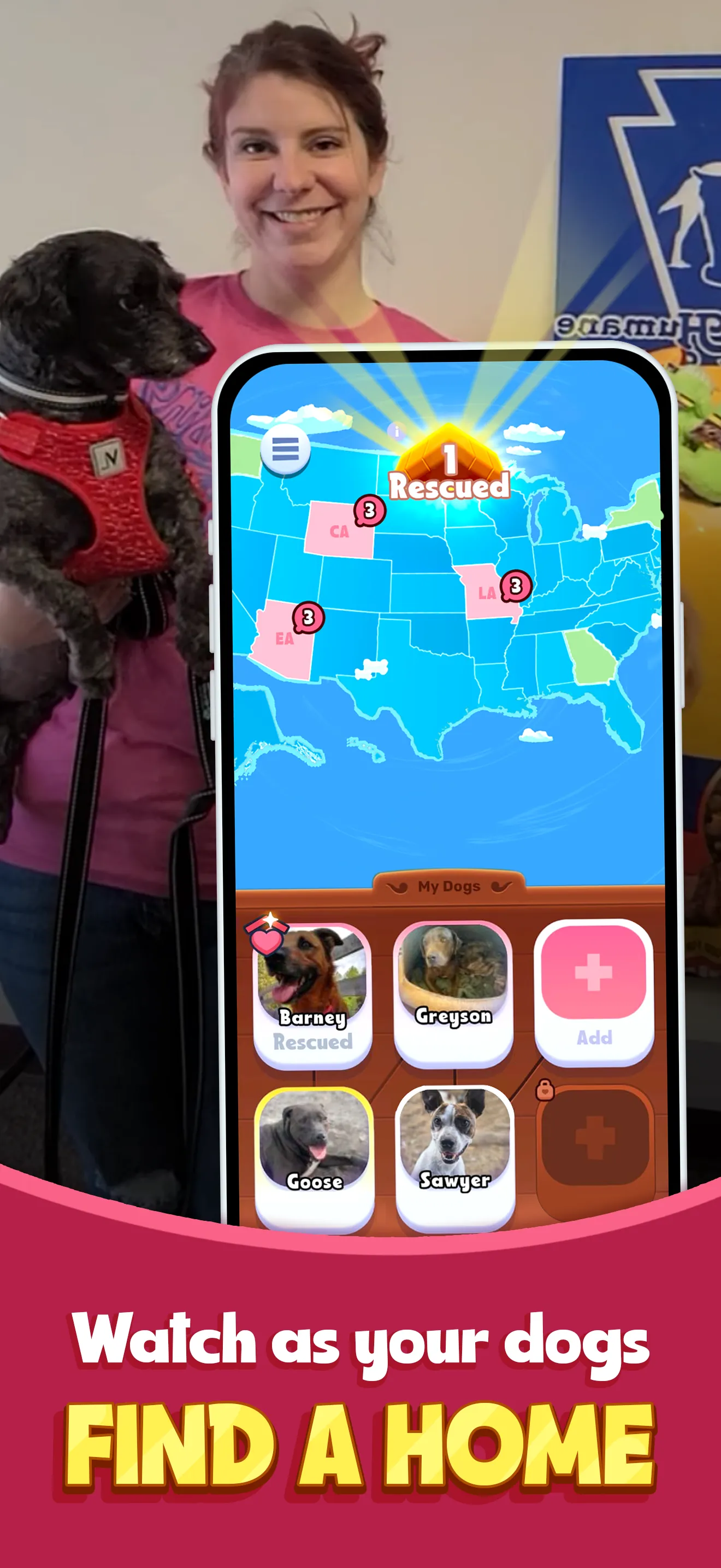 TREAT: Play & impact REAL dogs iphone screenshot 4