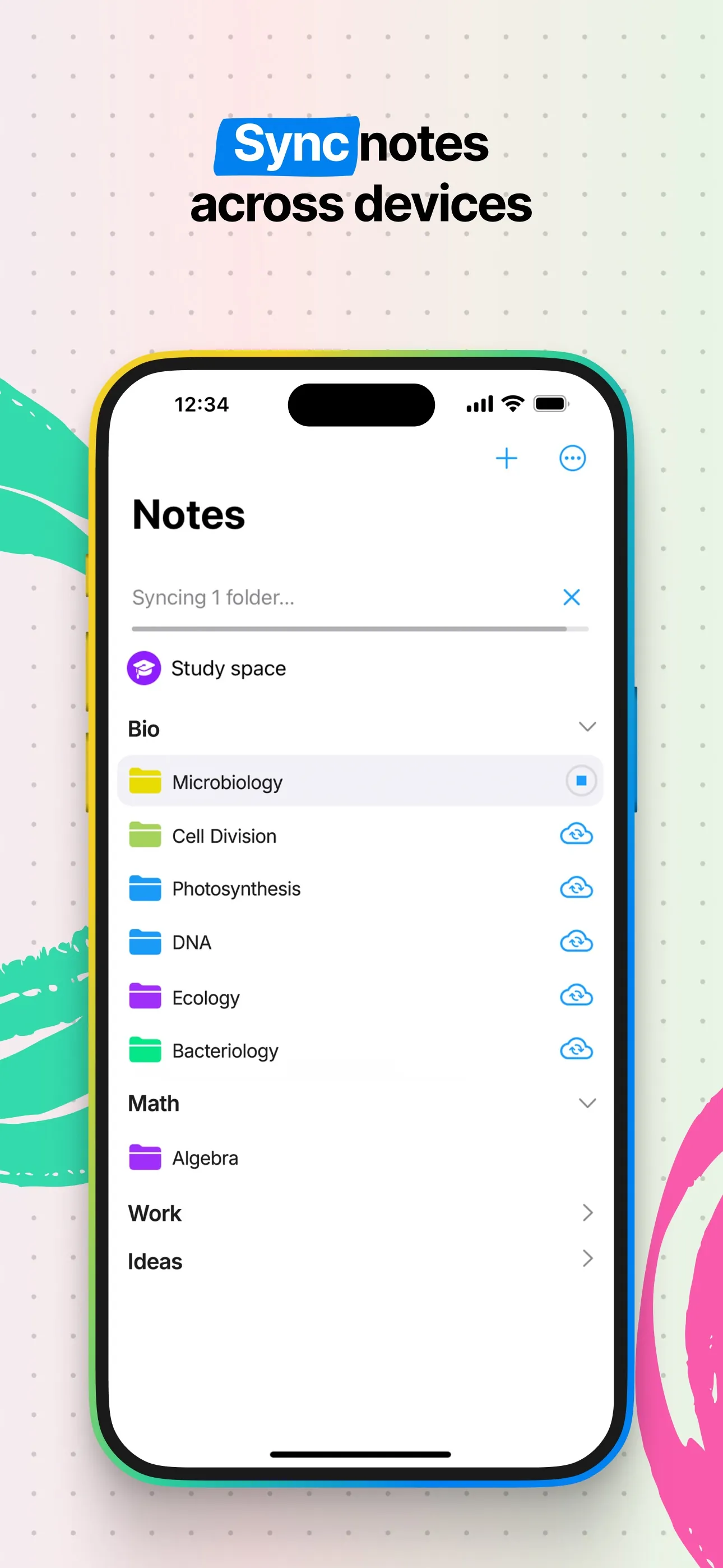 Nebo: Note Taking for Students iphone screenshot 7