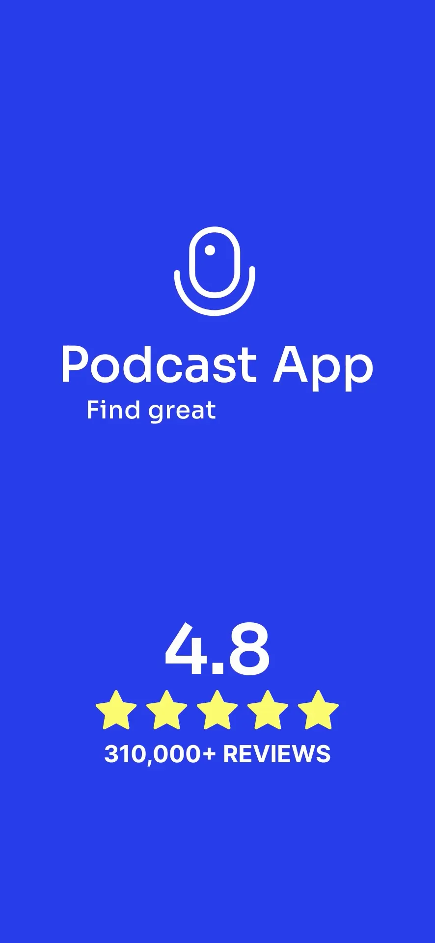 Podcast App iphone screenshot 1