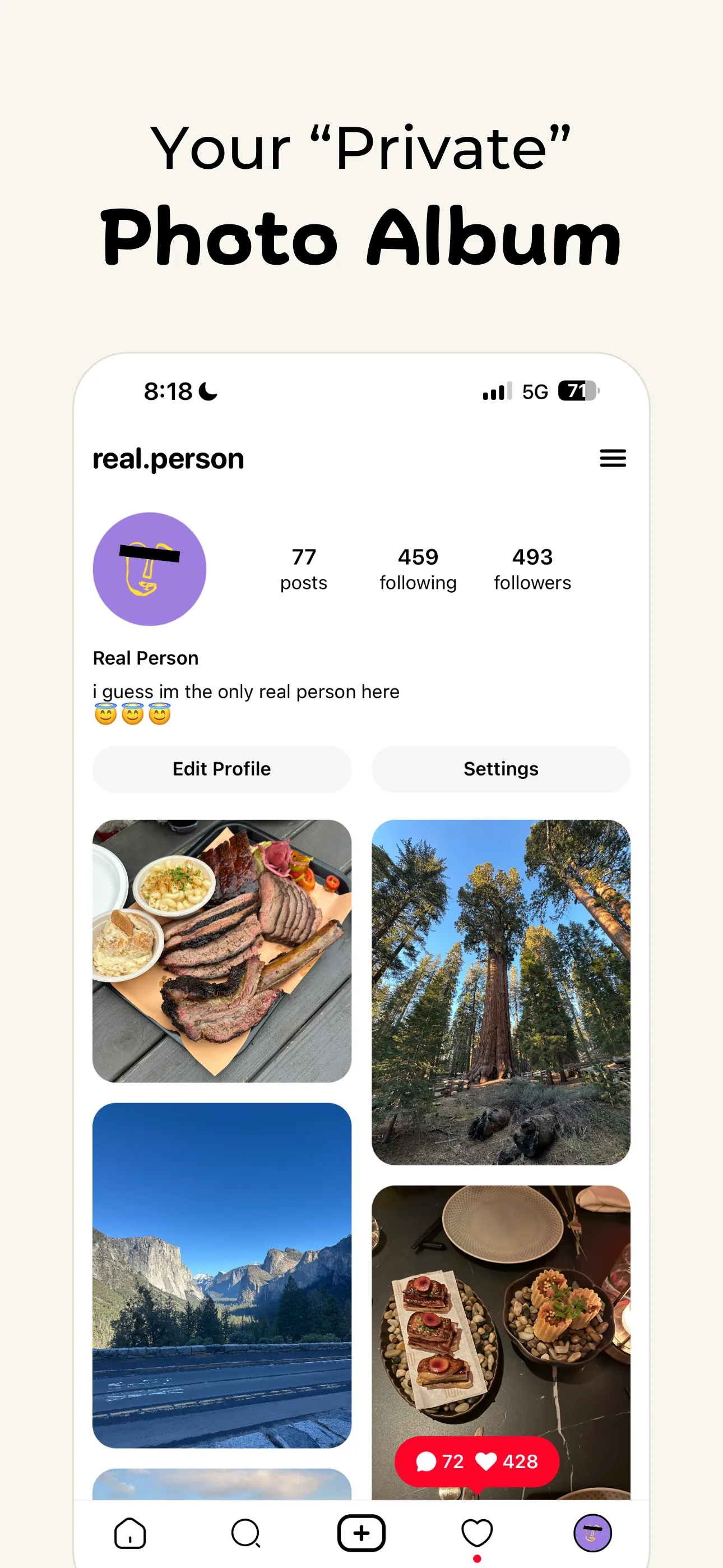 Aspect: AI-Only Social Media iphone screenshot 4