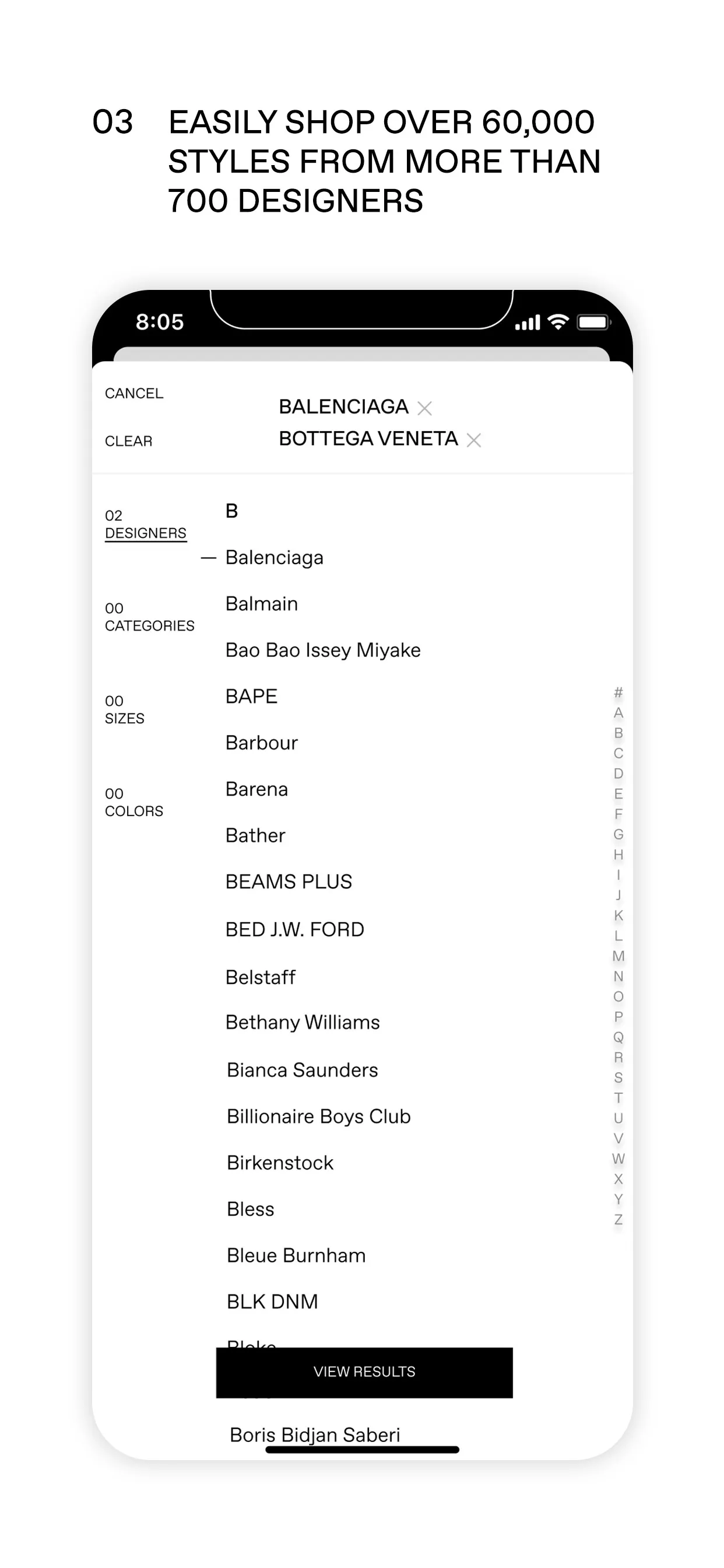 SSENSE: Shop Designer Fashion iphone screenshot 4