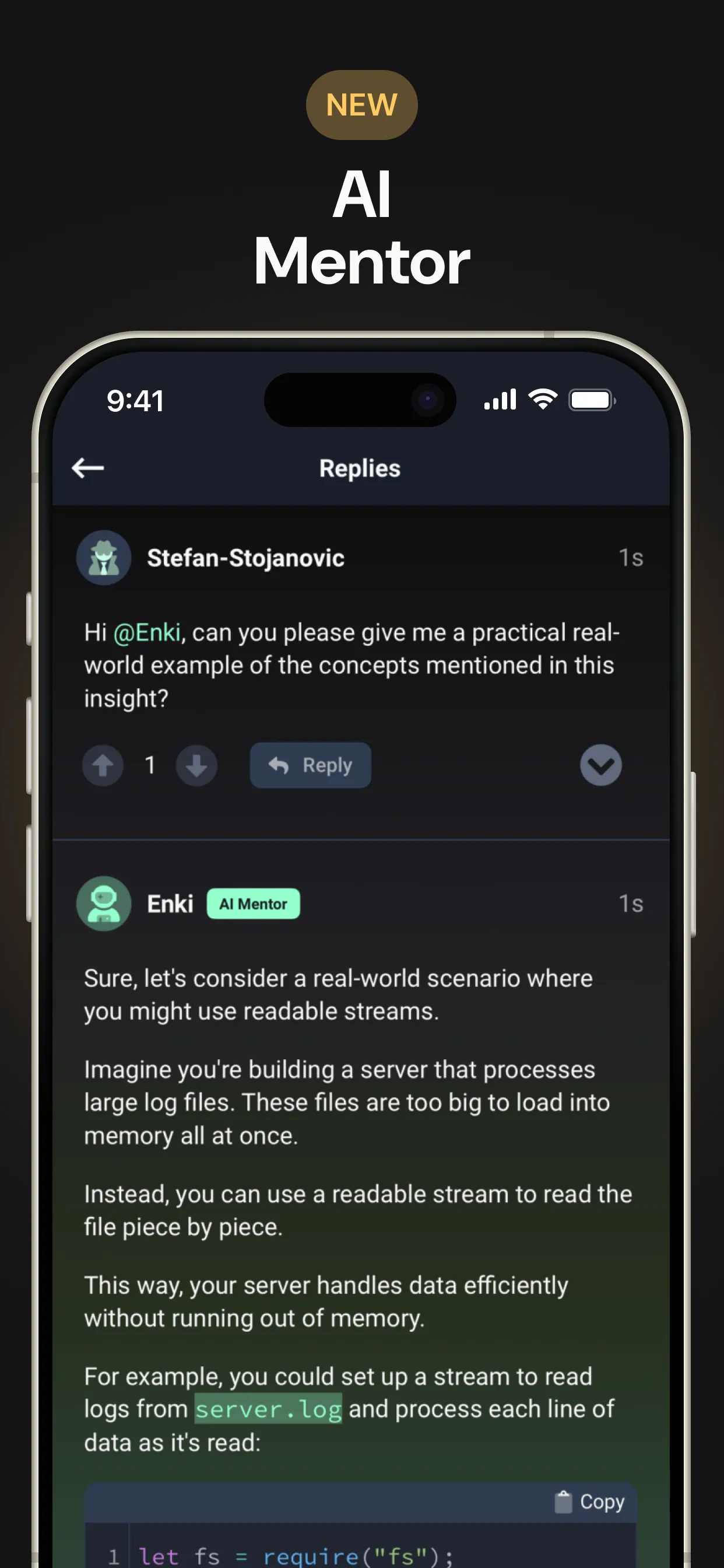 Enki: Learn Coding/Programming iphone screenshot 3