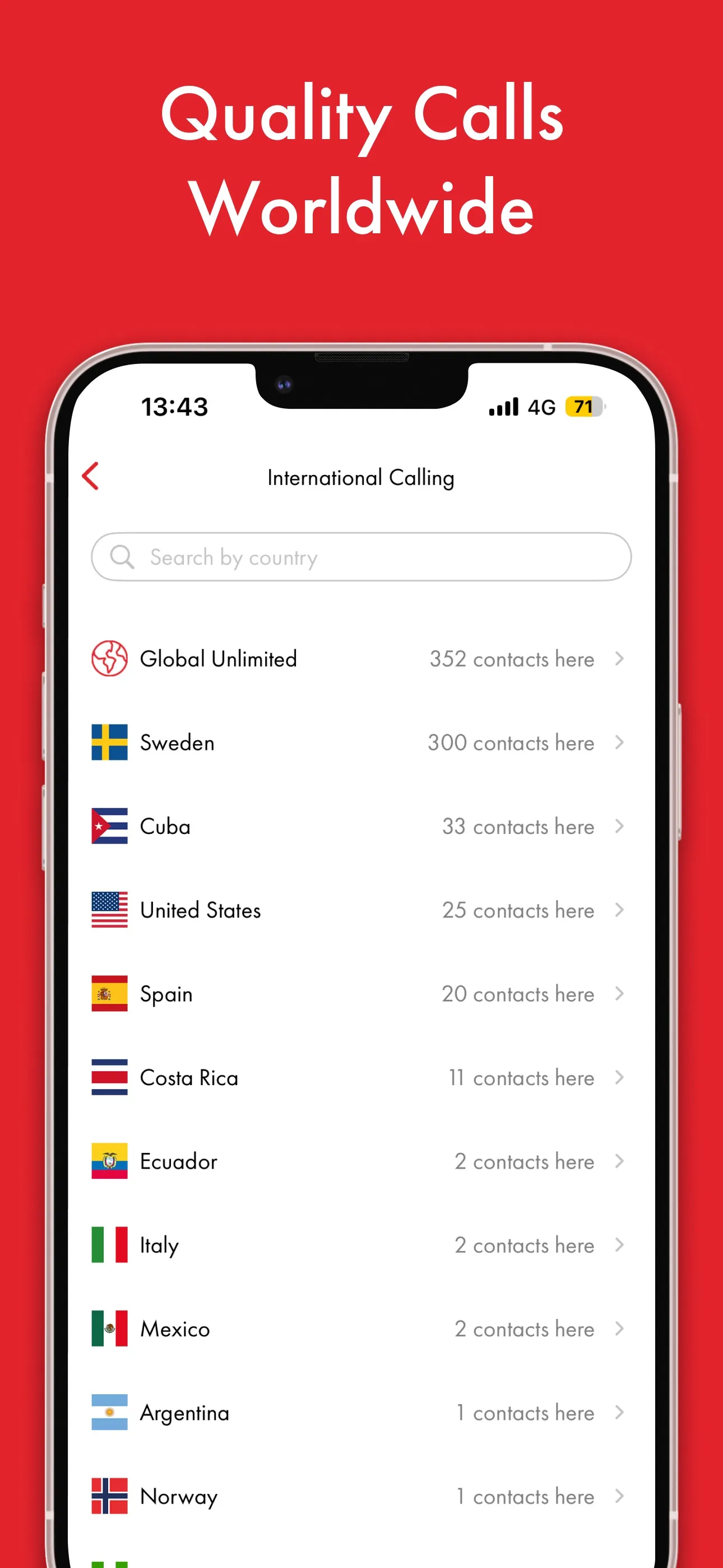 Rebtel: Top-Ups And Calls iphone screenshot 5