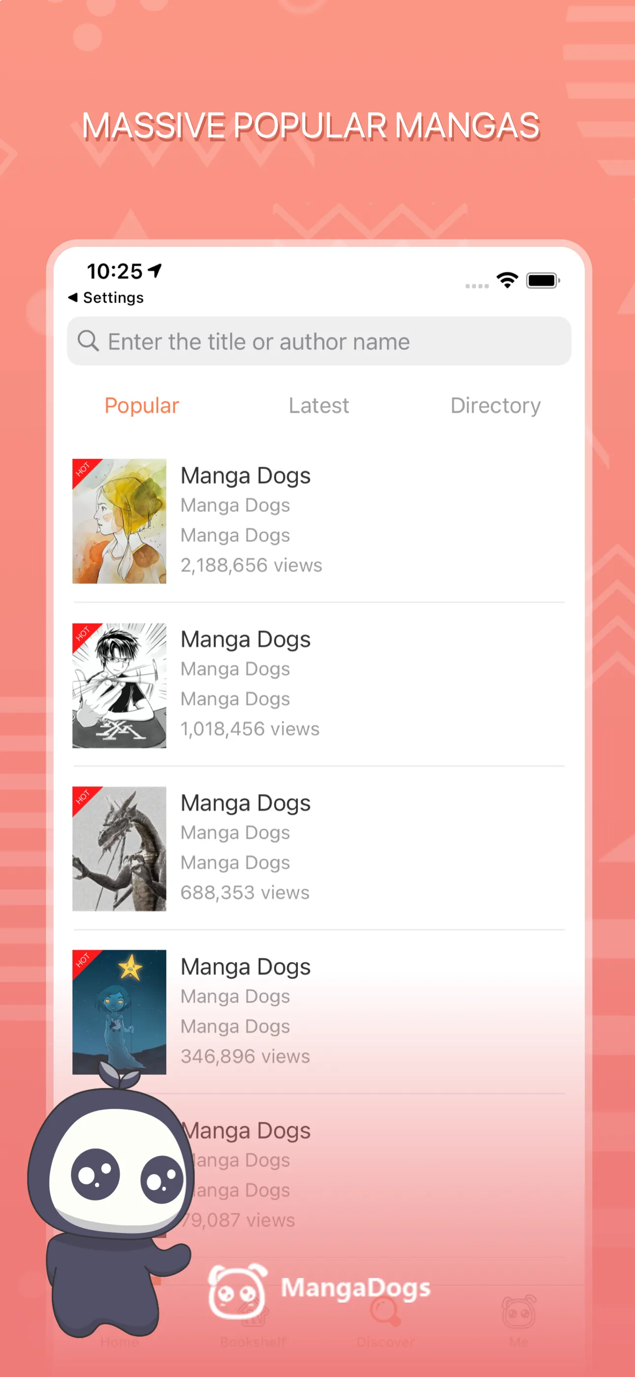 Manga Dogs - webtoon reader iphone screenshot 3