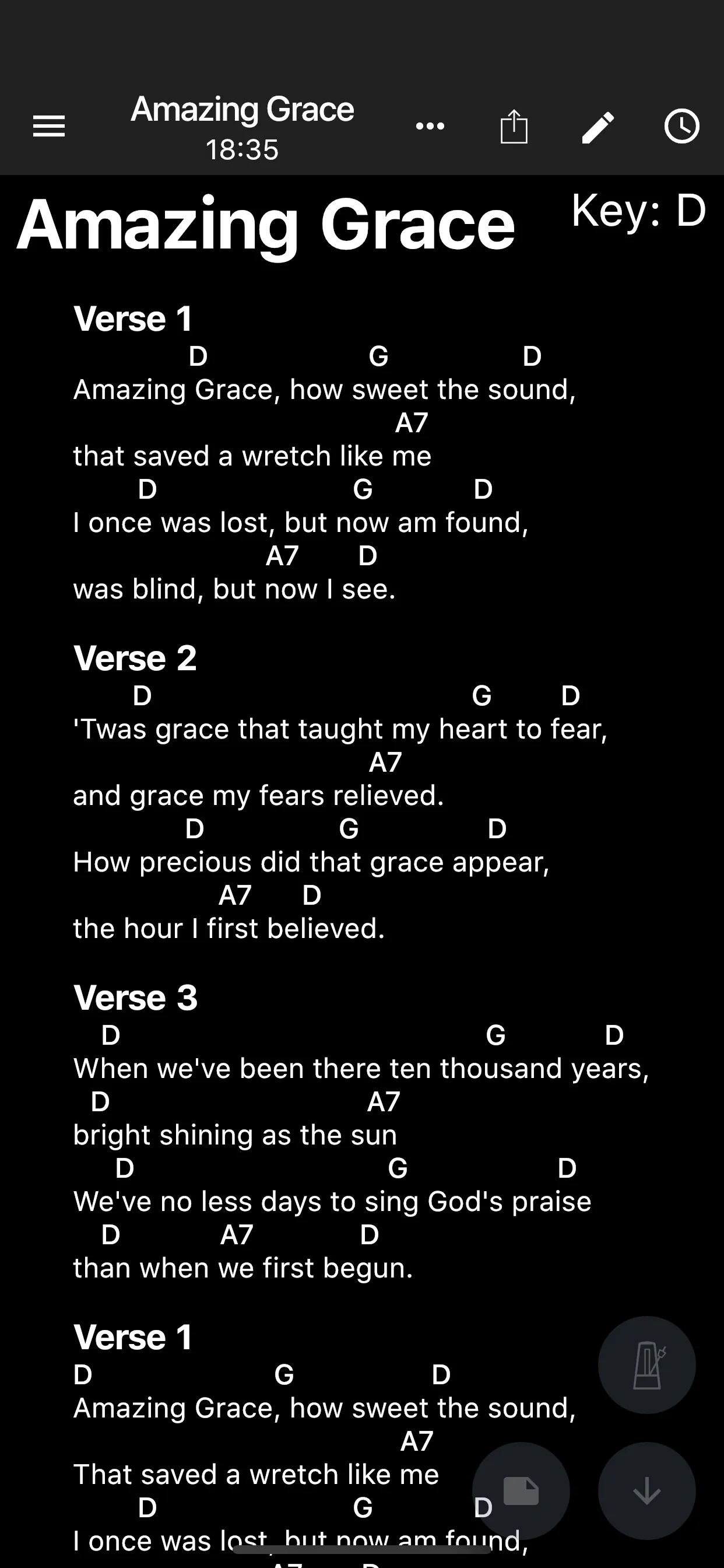 SongbookPro - Digital Songbook iphone screenshot 5