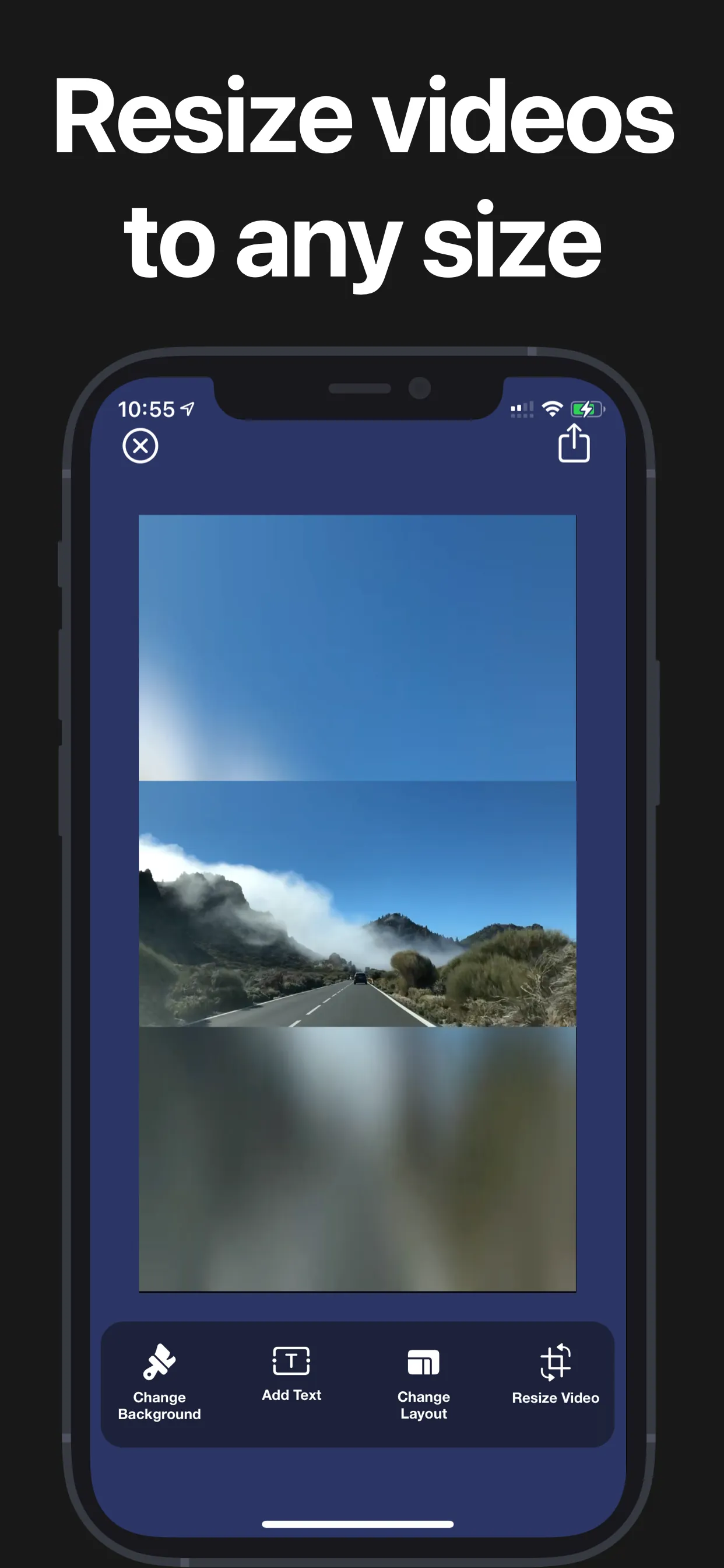 Video Resizer Subtitles Maker iphone screenshot 2