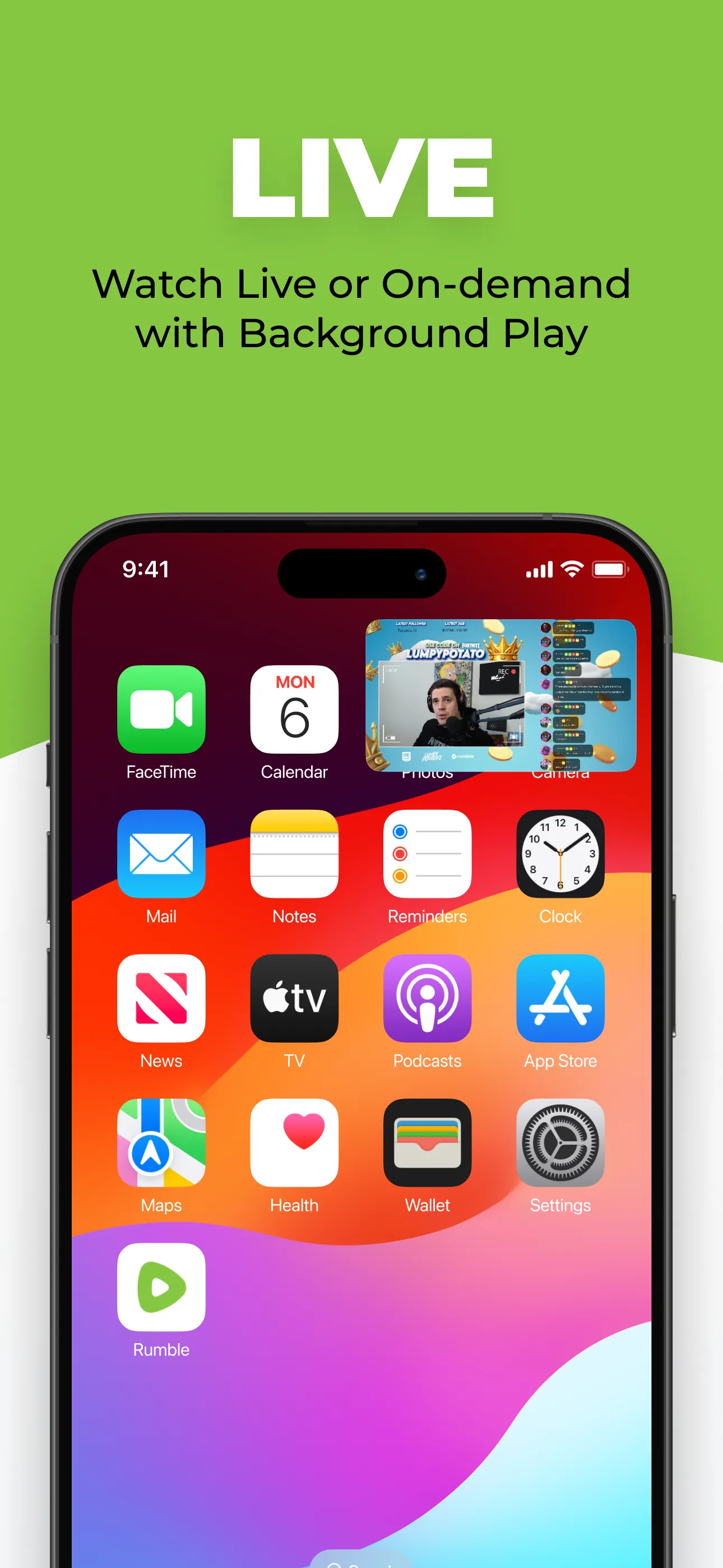 Rumble iphone screenshot 7